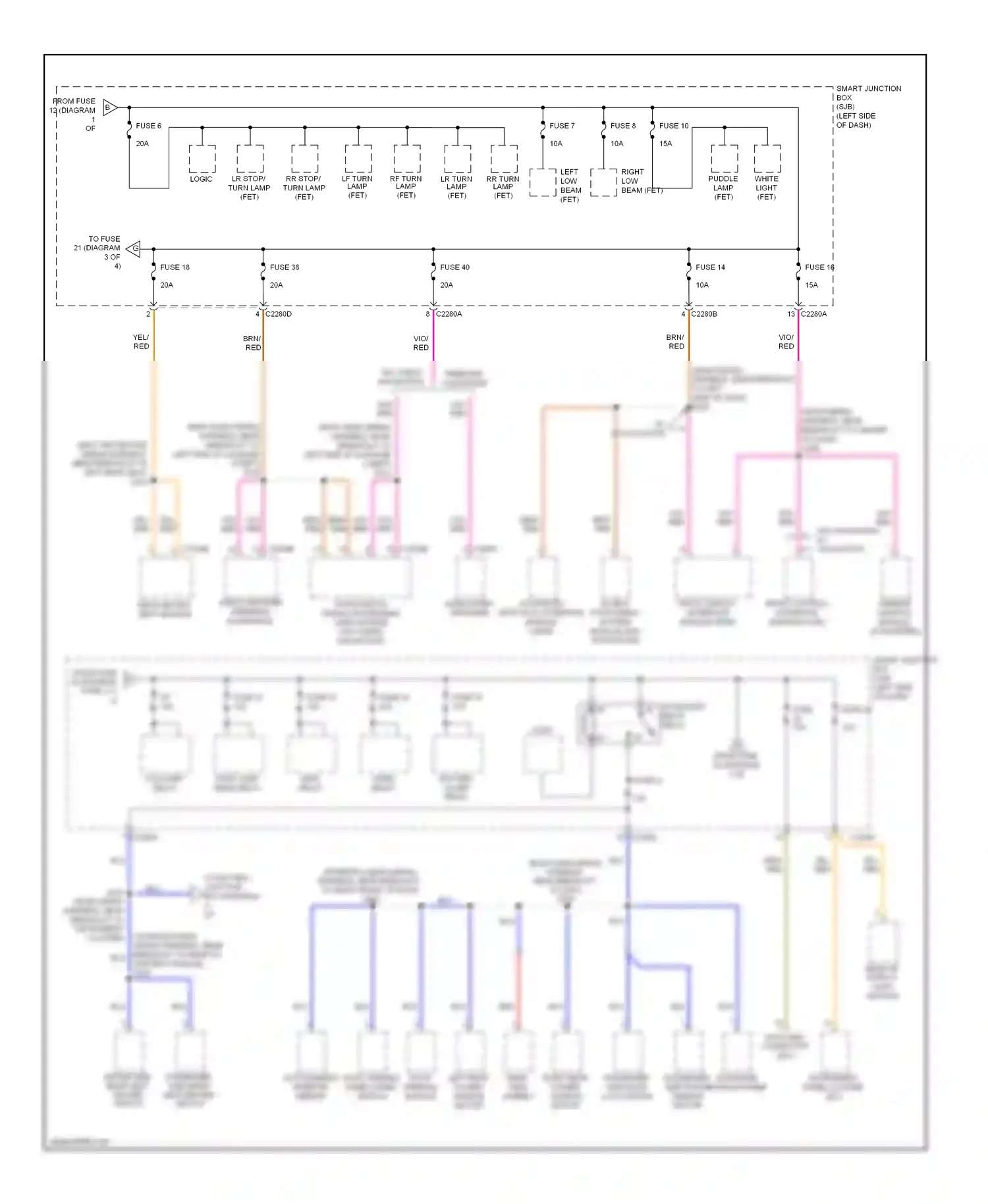 Lincoln MKS I (2008-2012) accessory protocol interface module (apim) wiring diagram  (2 of 2)