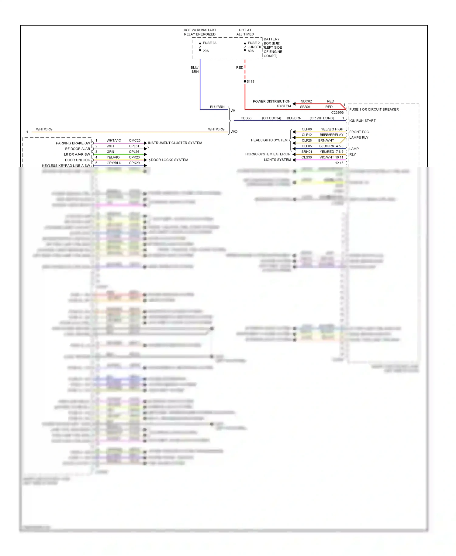 Lincoln MKS I (2008-2012) shift interlock ctrl mod wiring diagram  (1 of 1)