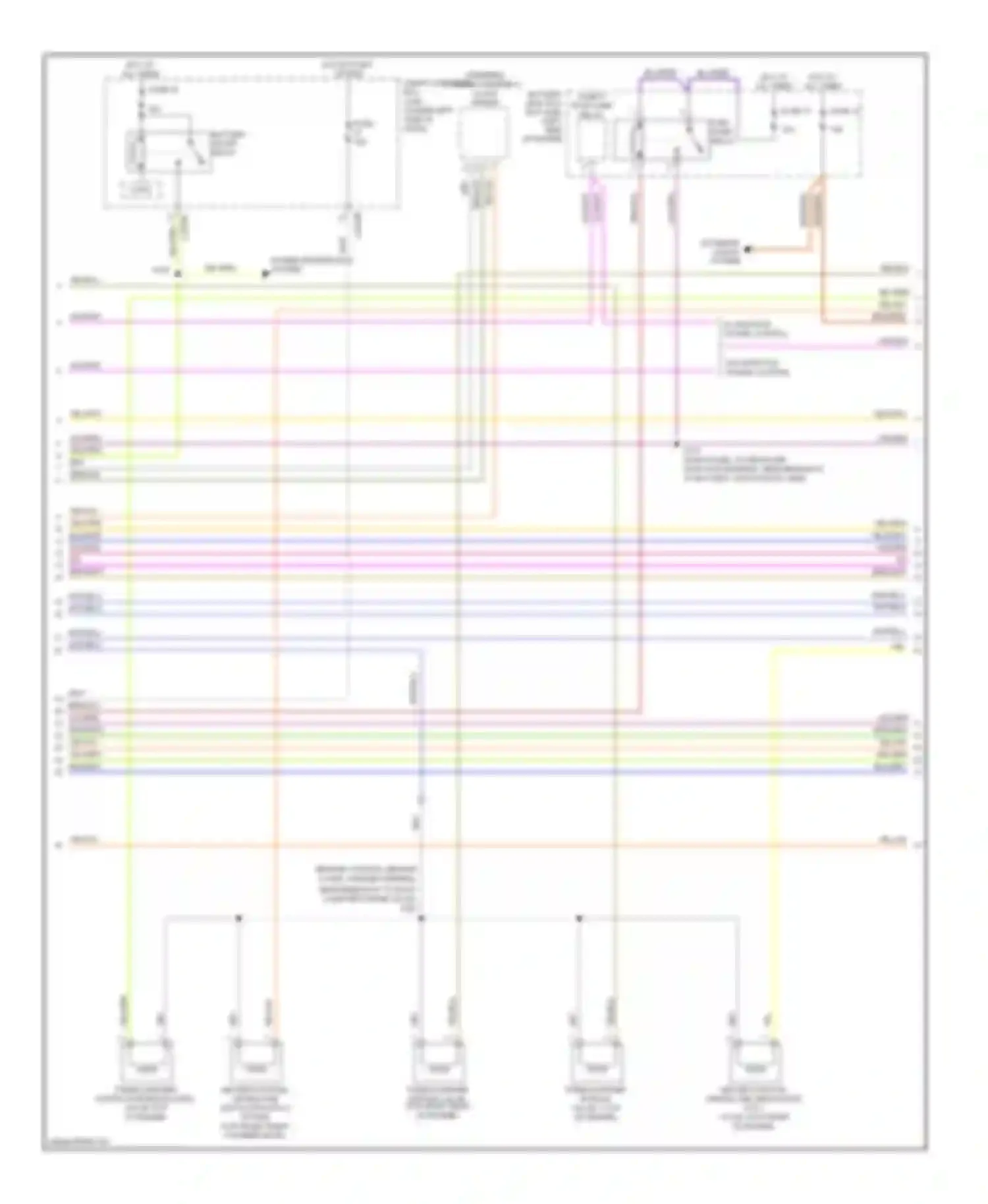 MKT Lincoln I (2009-2012): Wiring diagram engine performance 3.5l twin turbo (2 of 6)