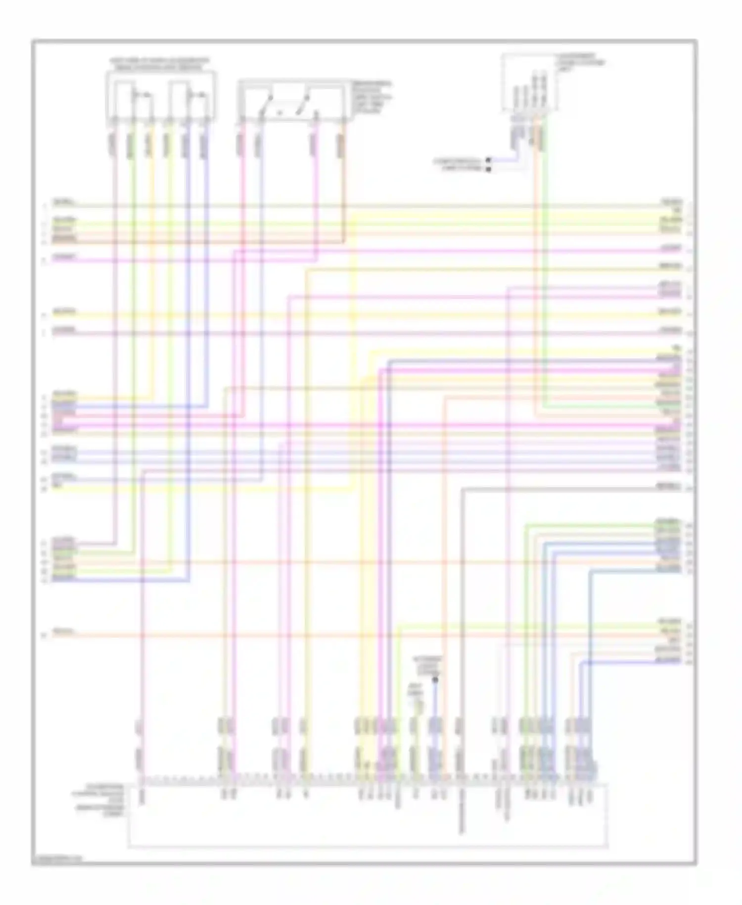 MKT Lincoln I (2009-2012): Wiring diagram engine performance 3.5l twin turbo (3 of 6)