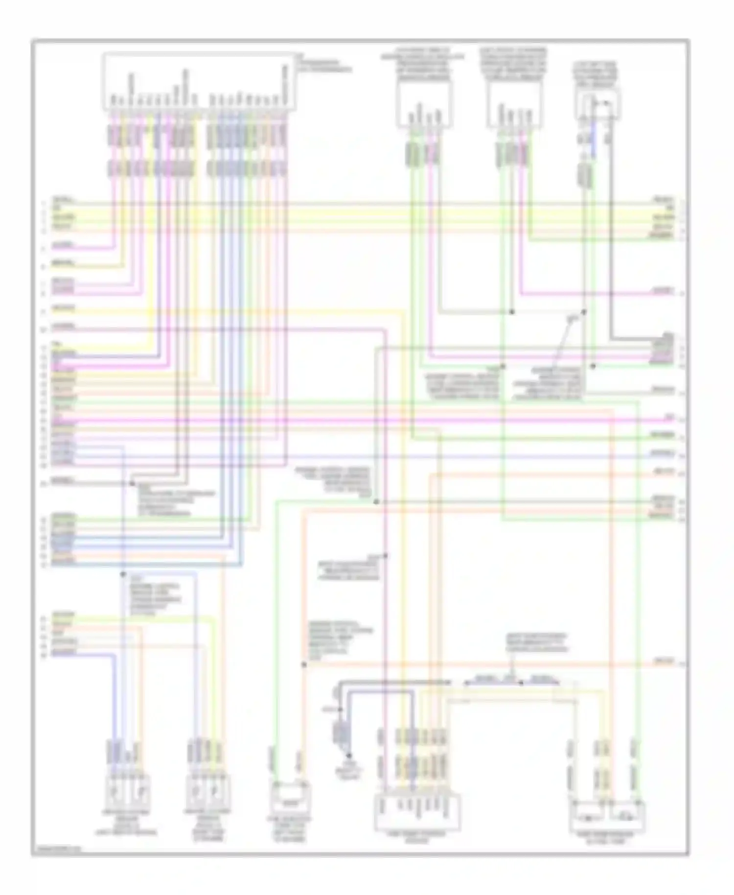 MKT Lincoln I (2009-2012): Wiring diagram engine performance 3.5l twin turbo (4 of 6)