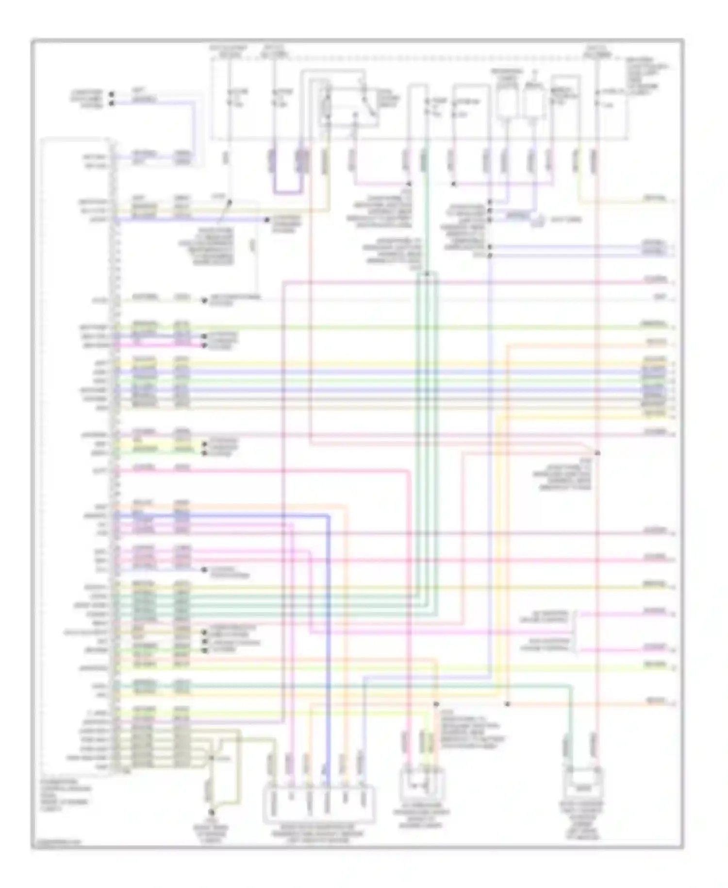 MKT Lincoln I (2009-2012): Wiring diagram engine performance 3.7l (1 of 5)