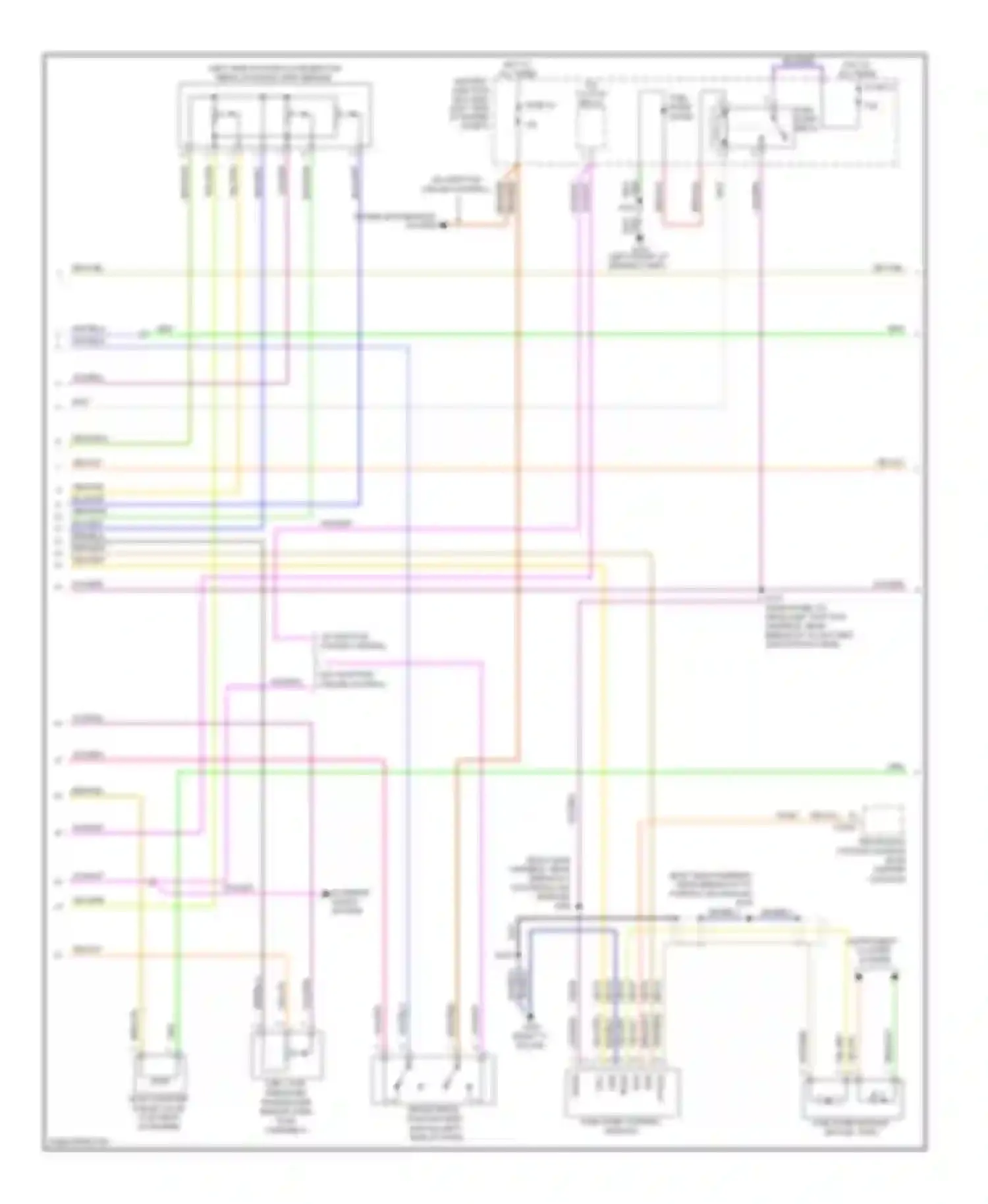 MKT Lincoln I (2009-2012): Wiring diagram engine performance 3.7l (2 of 5)