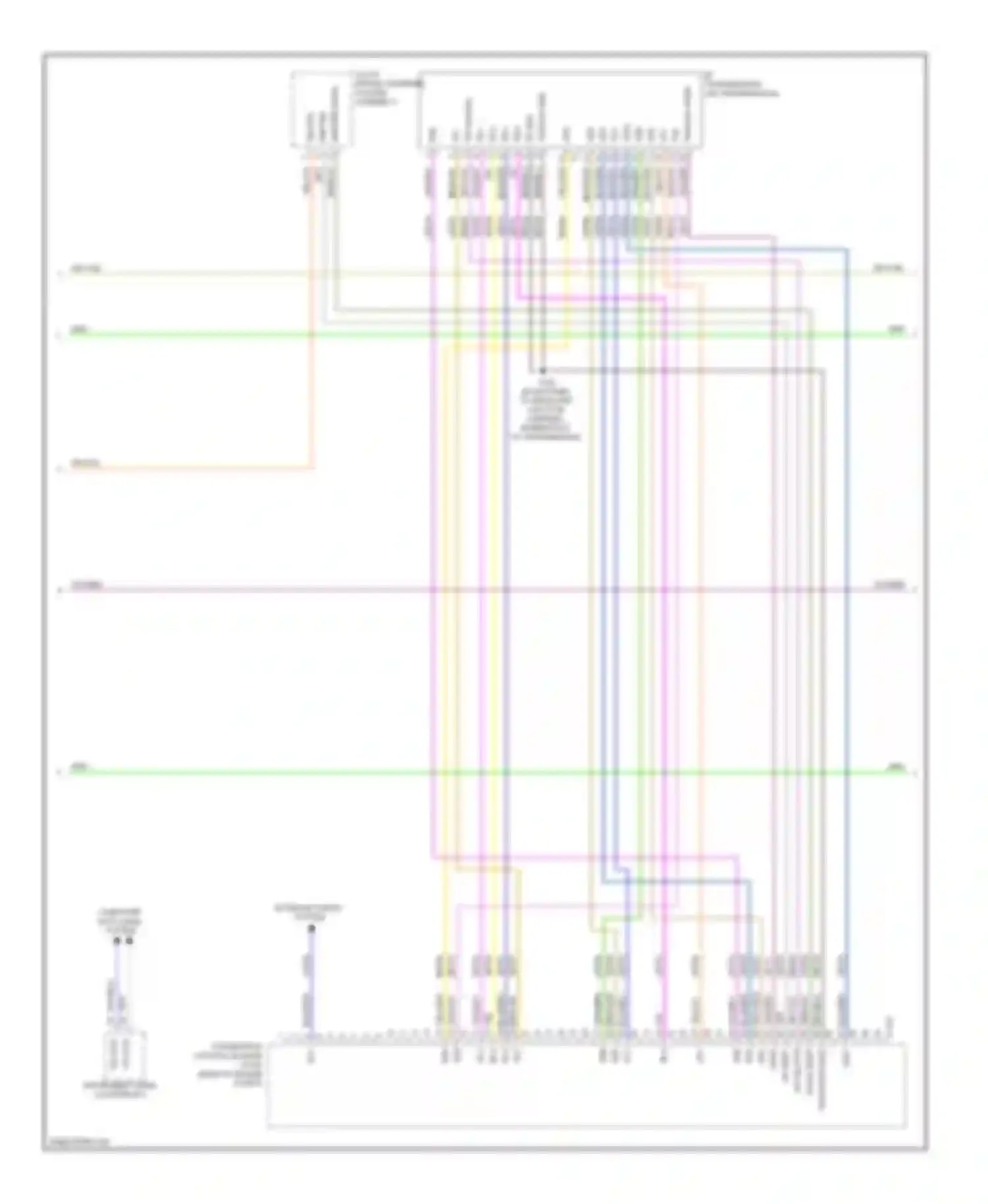 MKT Lincoln I (2009-2012): Wiring diagram engine performance 3.7l (3 of 5)