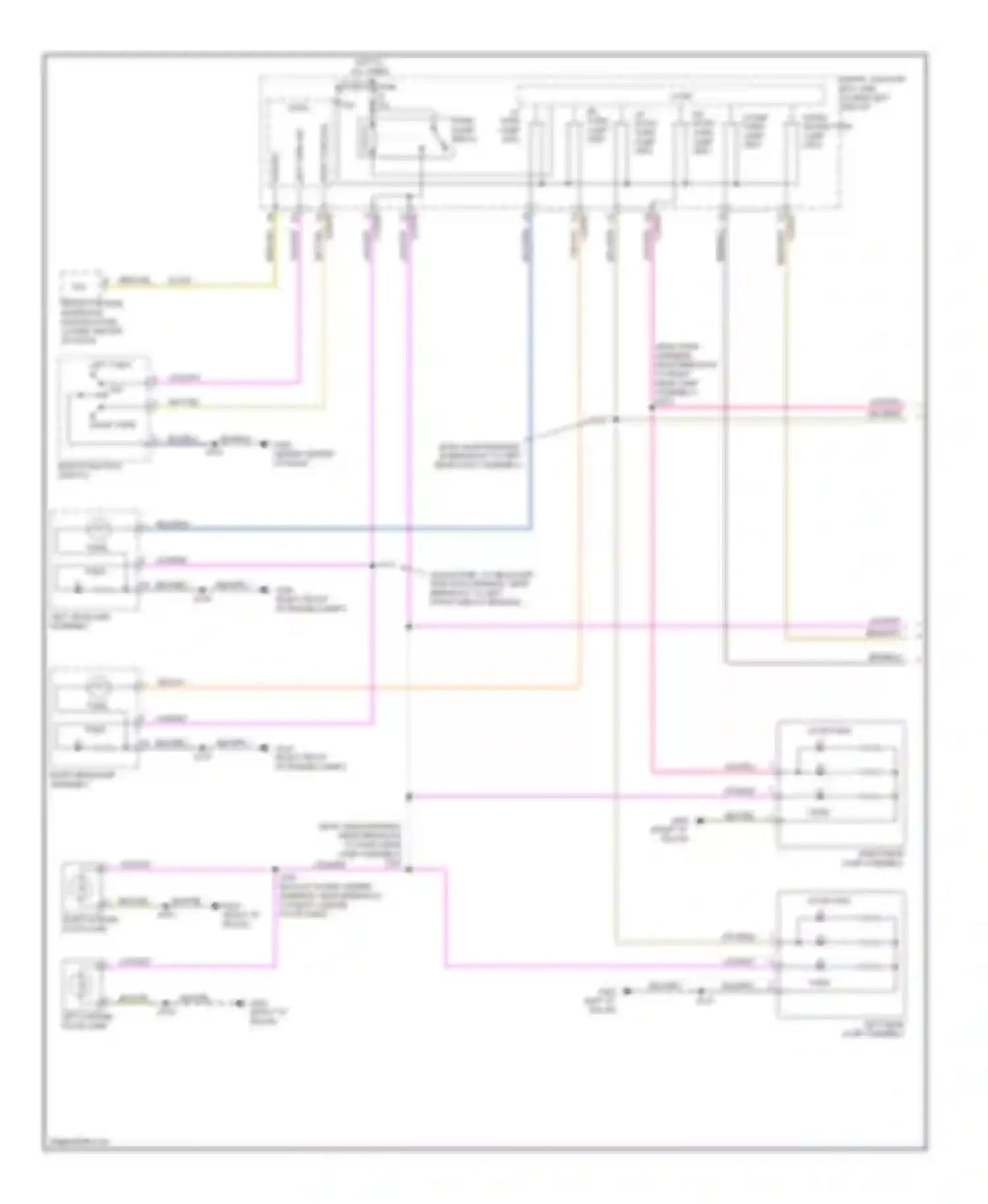 MKT Lincoln I (2009-2012): Exterior lamps circuit (1 of 2)