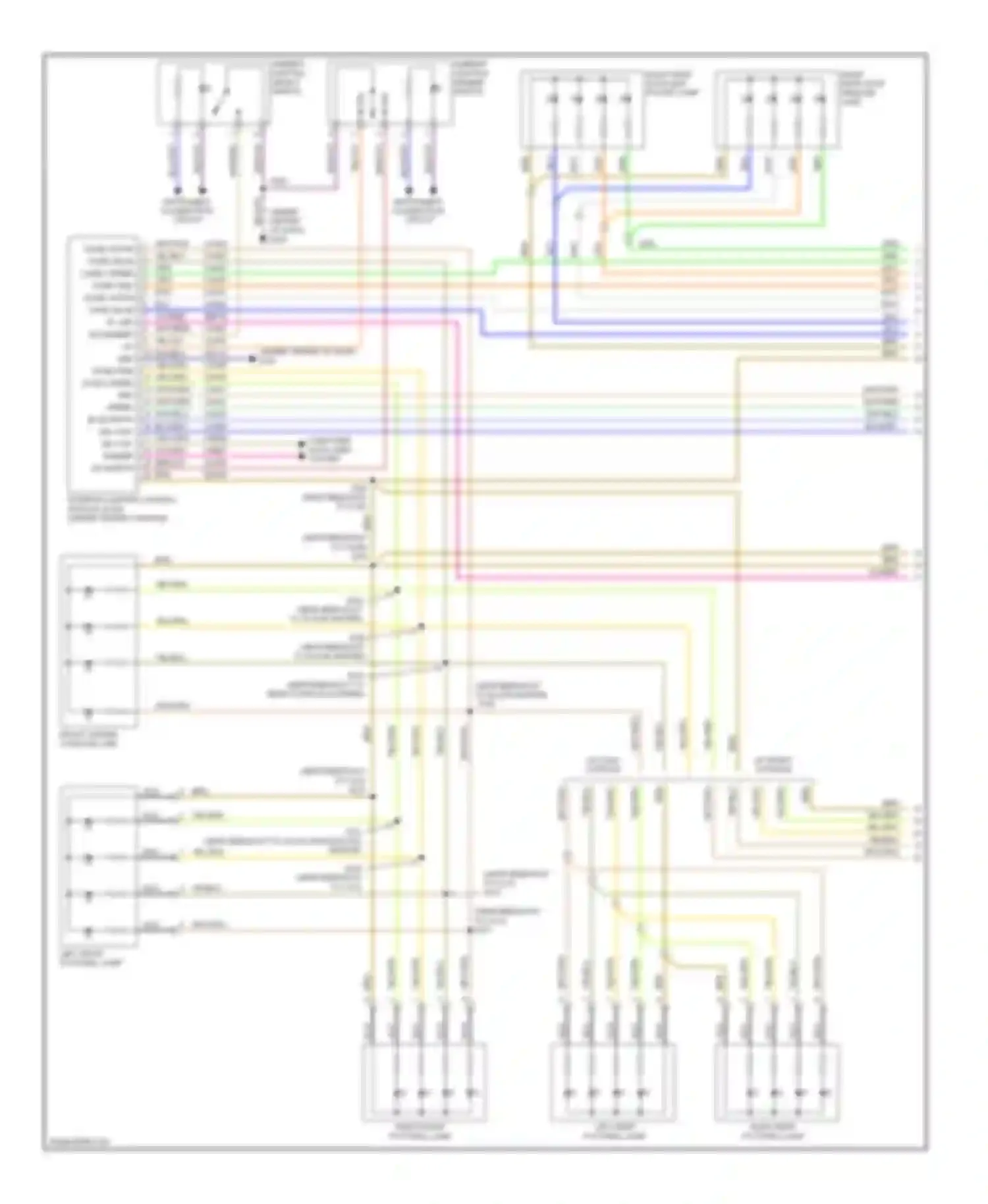 MKT Lincoln I (2009-2012): Courtesy lamps circuit (1 of 3)