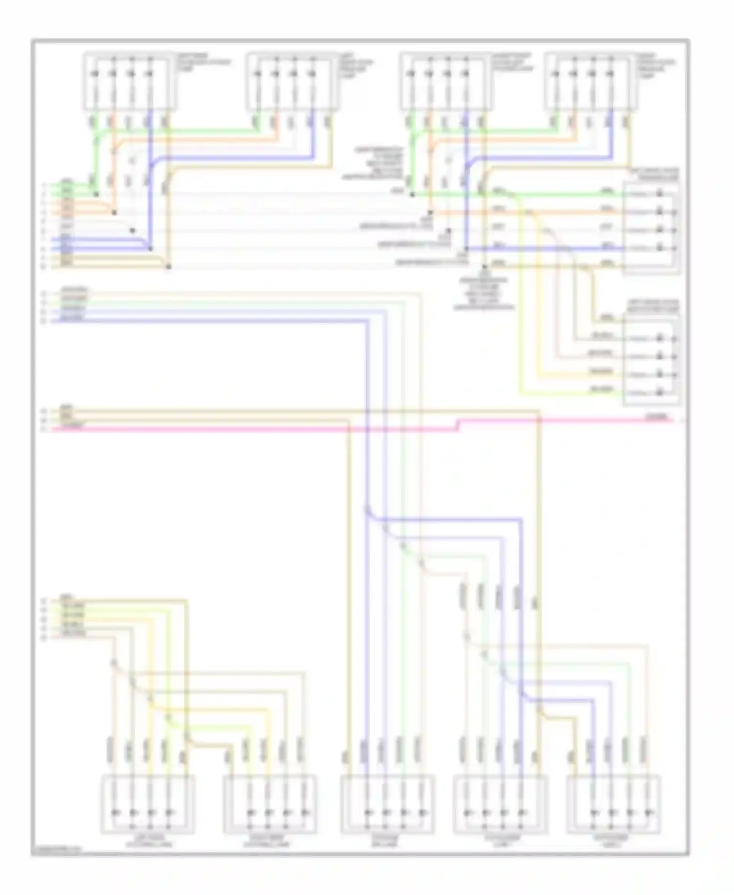 MKT Lincoln I (2009-2012): Courtesy lamps circuit (2 of 3)