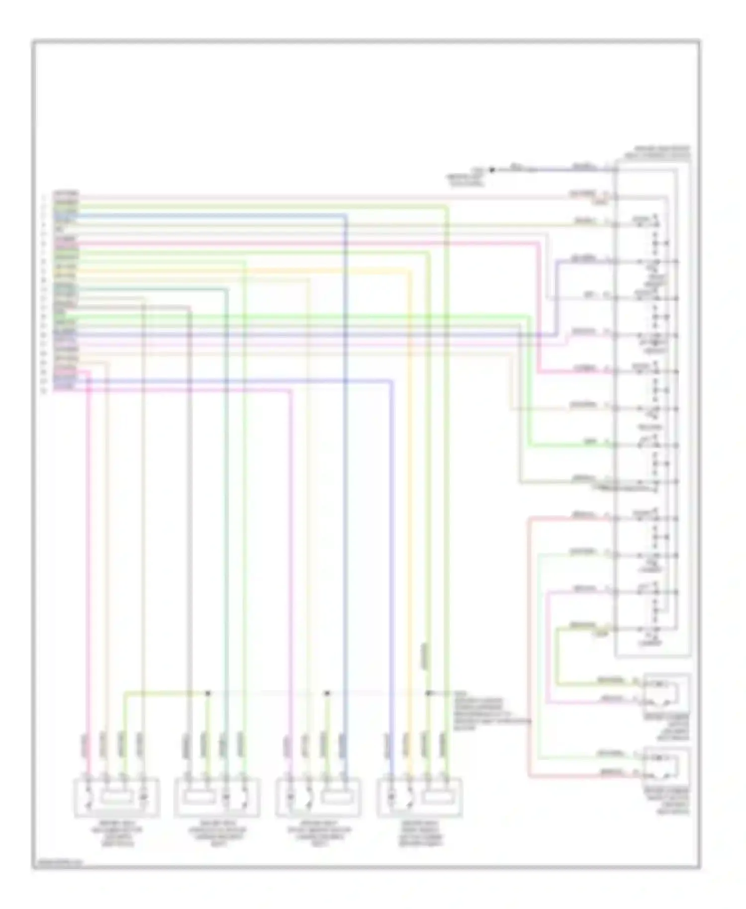 MKT Lincoln I (2009-2012): Driver"s memory seat circuit (2 of 2)