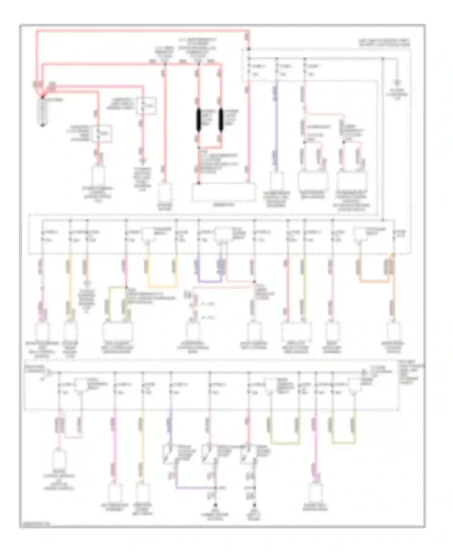 MKT Lincoln I (2009-2012): Power distribution circuit (1 of 6)