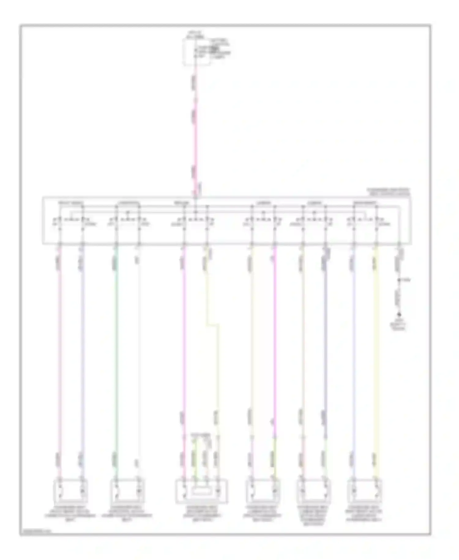 MKT Lincoln I (2009-2012): Passenger power seat circuit