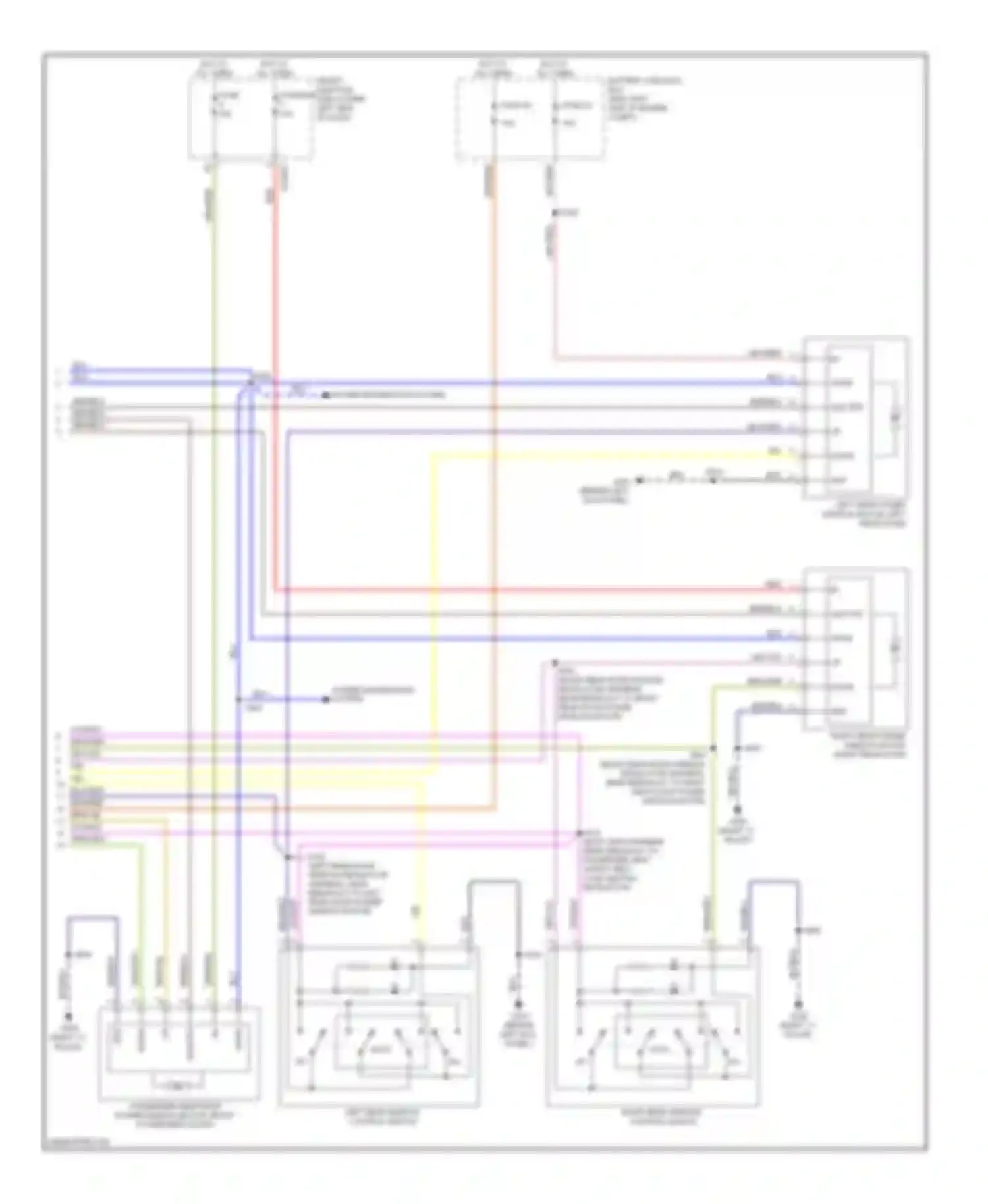 MKT Lincoln I (2009-2012): Power windows circuit (2 of 2)