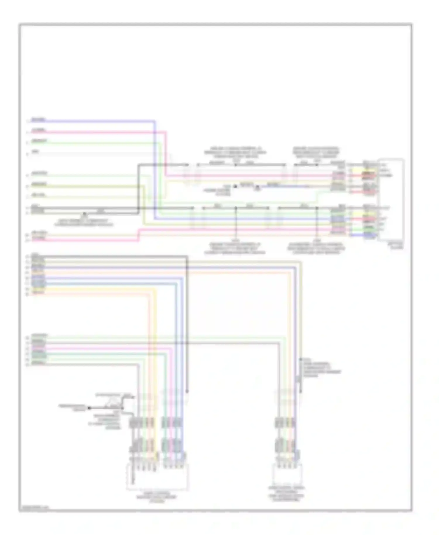 MKT Lincoln I (2009-2012): Rear entertainment radio circuit (2 of 2)