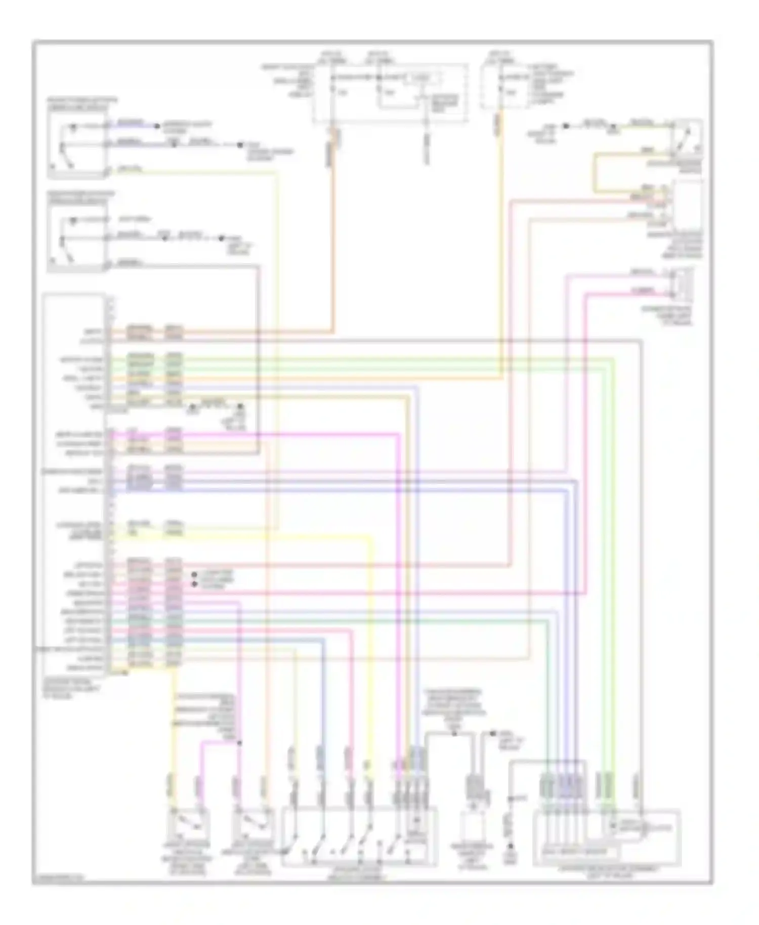 MKT Lincoln I (2009-2012): Power liftgate circuit