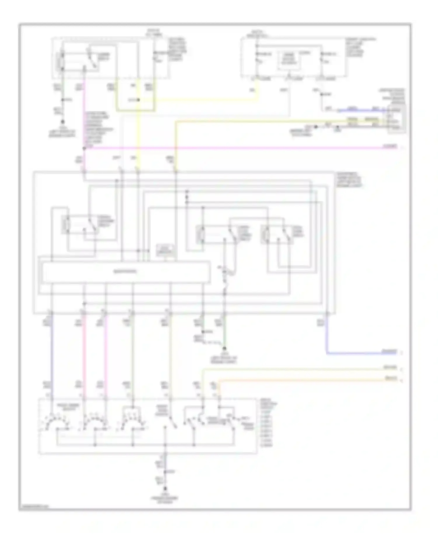 MKT Lincoln I (2009-2012): Wiper/washer circuit (1 of 2)