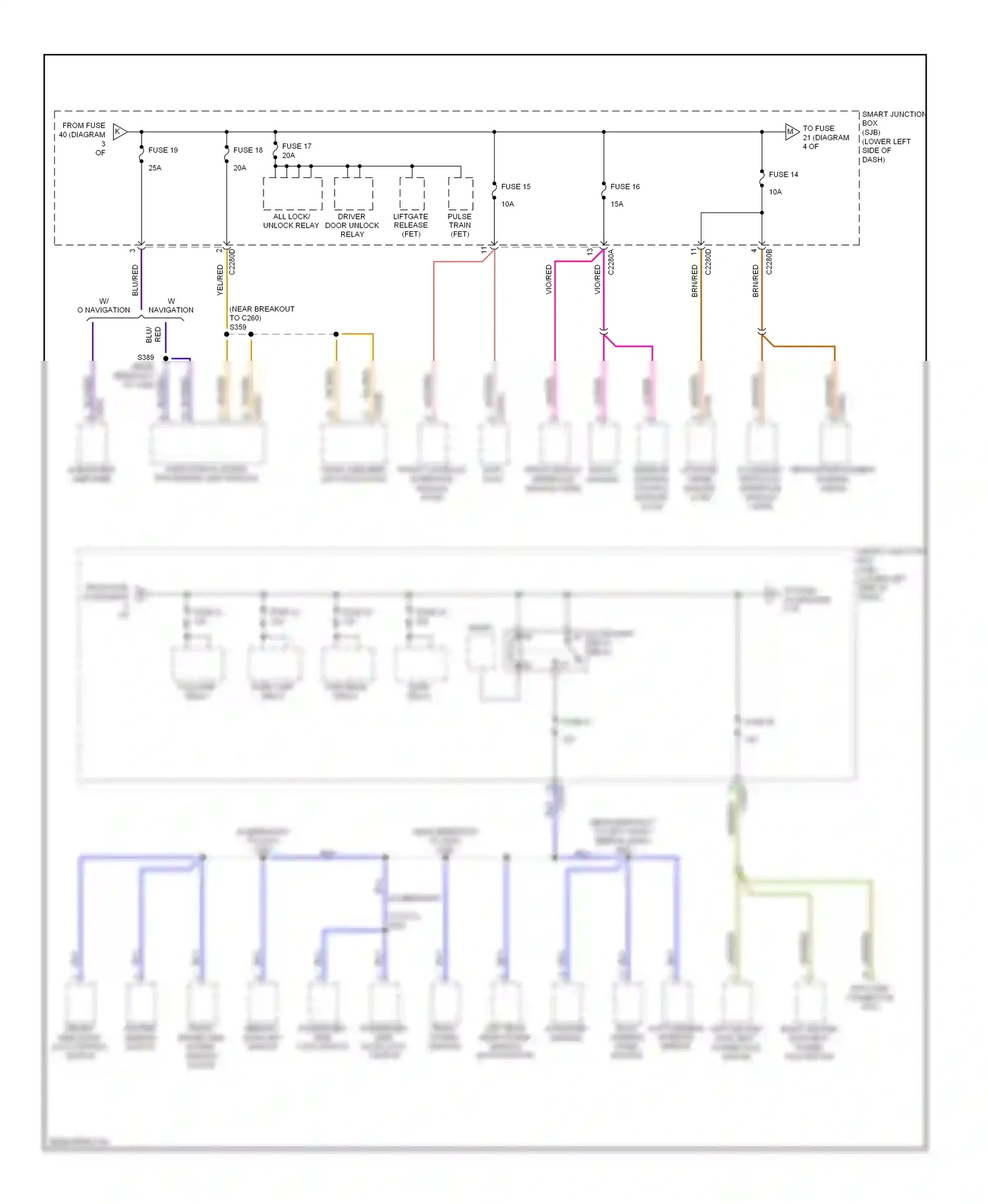 Lincoln MKT I (2009-2012) accessory protocol interface module (apim) wiring diagram  (2 of 2)