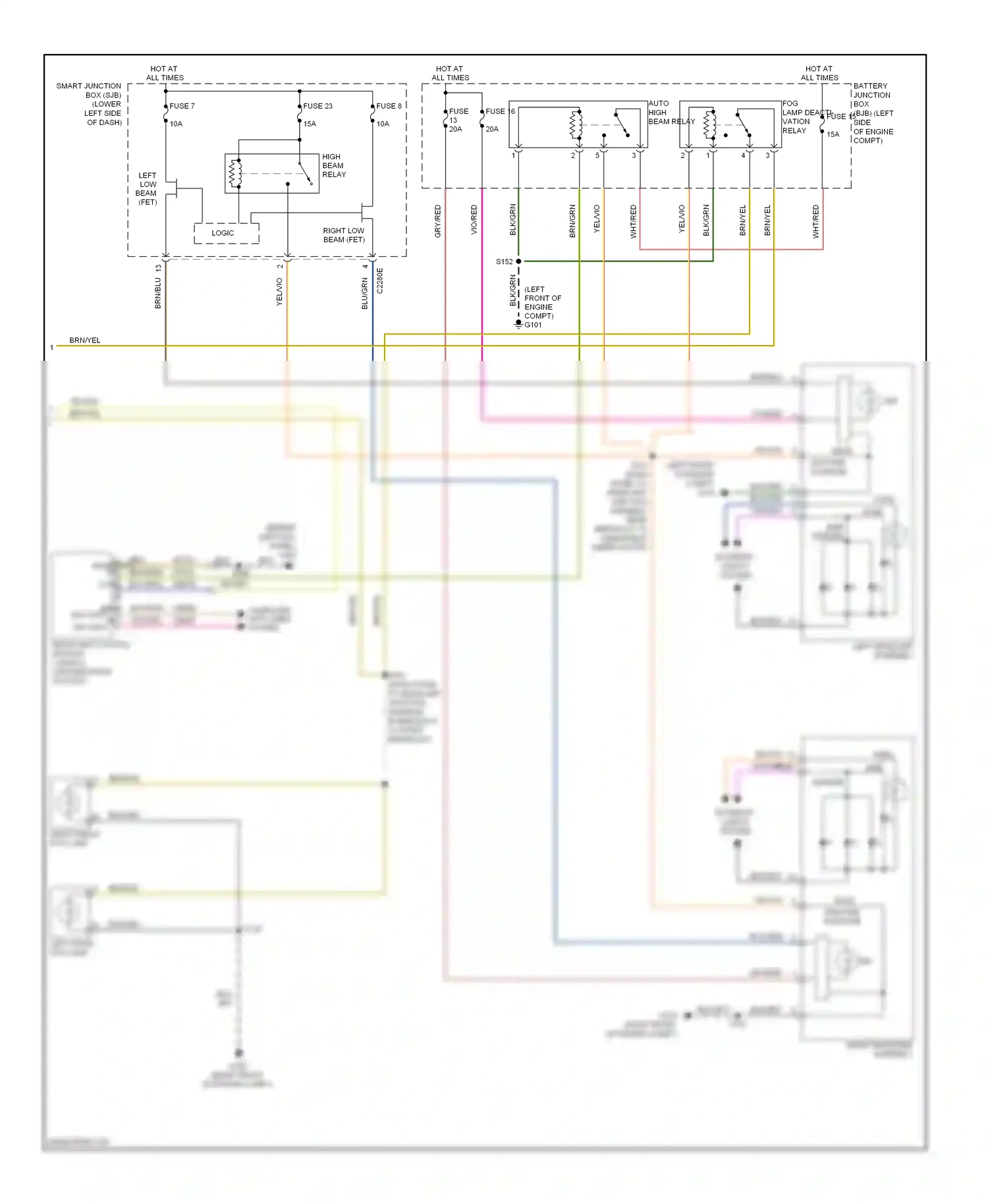 Lincoln MKT I (2009-2012) computer data lines system wiring diagram  (25 of 53)