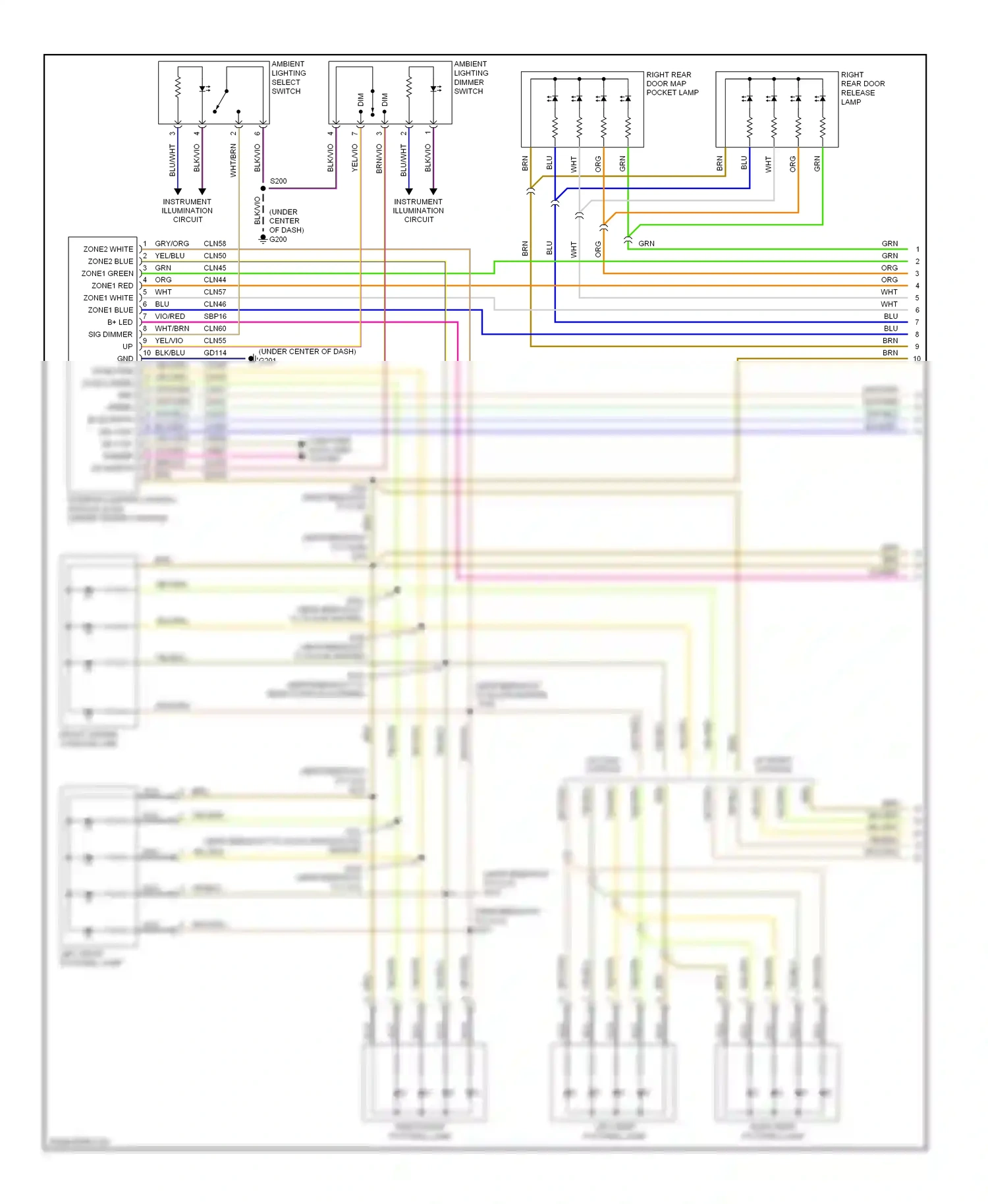 Lincoln MKT I (2009-2012) computer data lines system wiring diagram  (22 of 53)