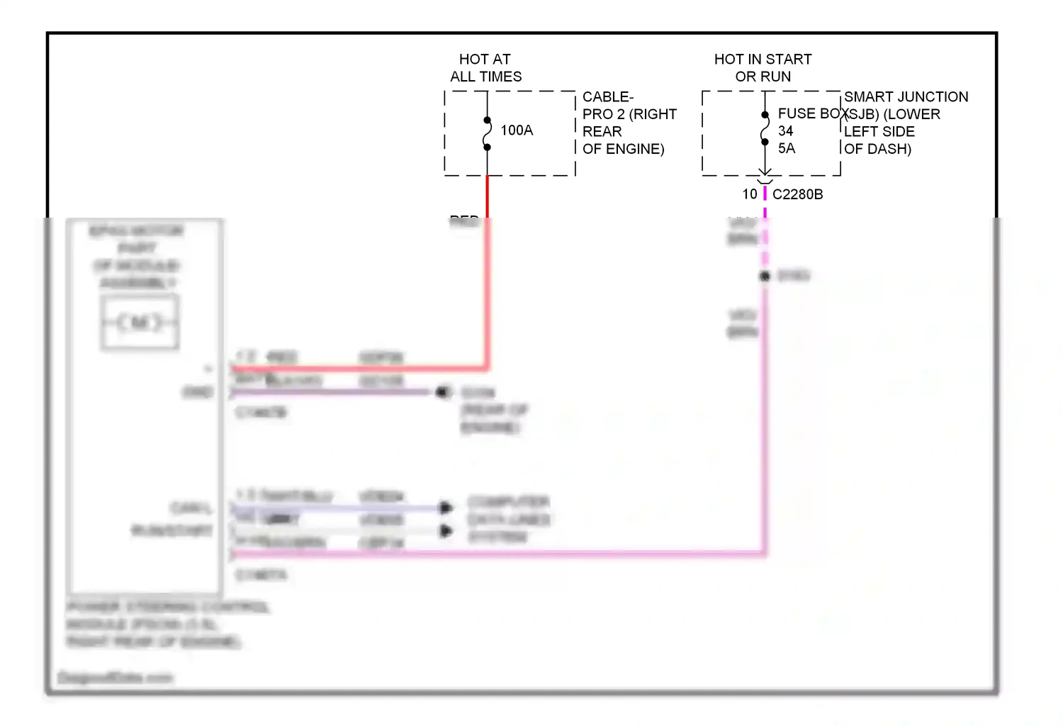 Lincoln MKT I (2009-2012) computer data lines system wiring diagram  (11 of 53)