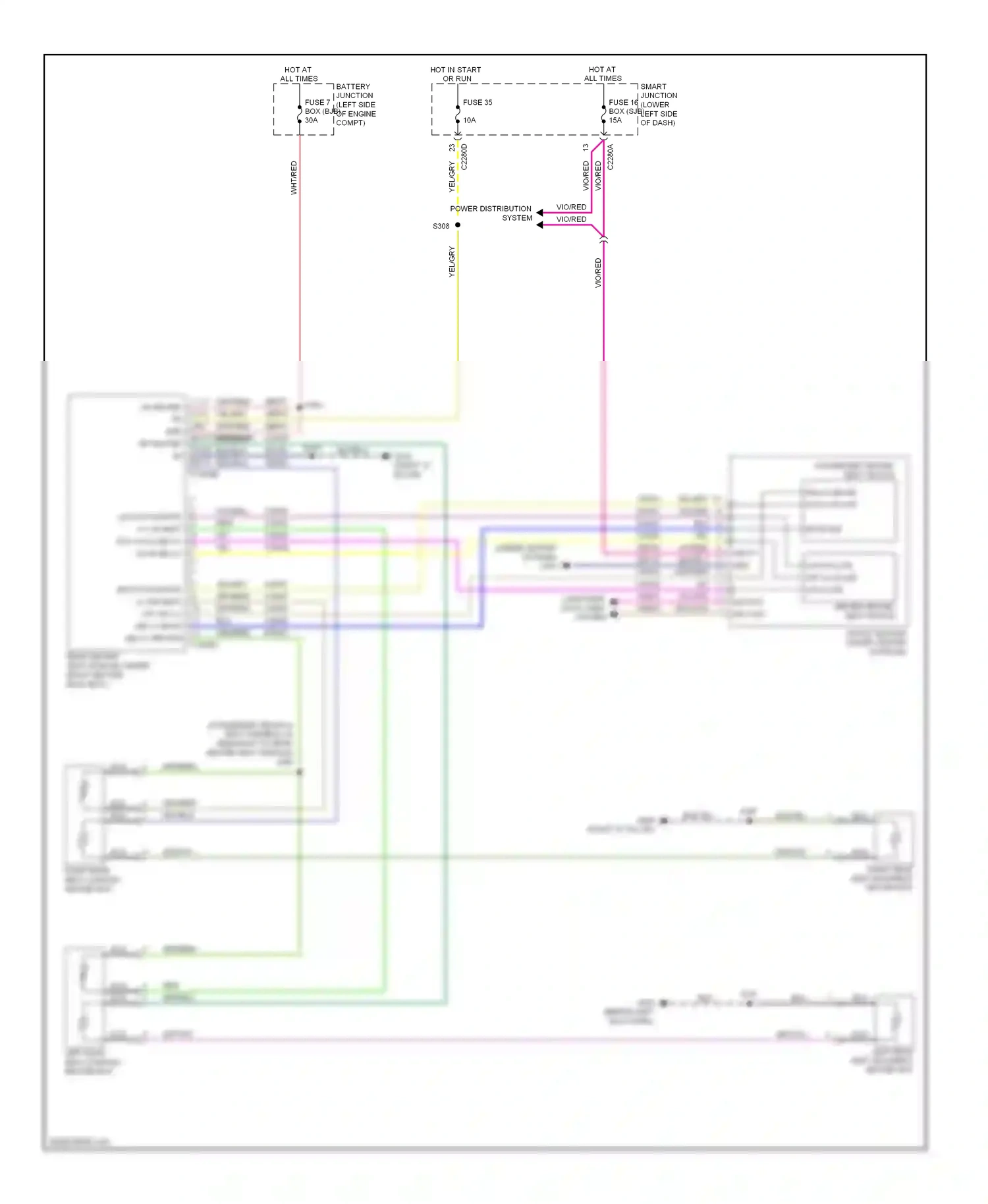Lincoln MKT I (2009-2012) computer data lines system wiring diagram  (40 of 53)