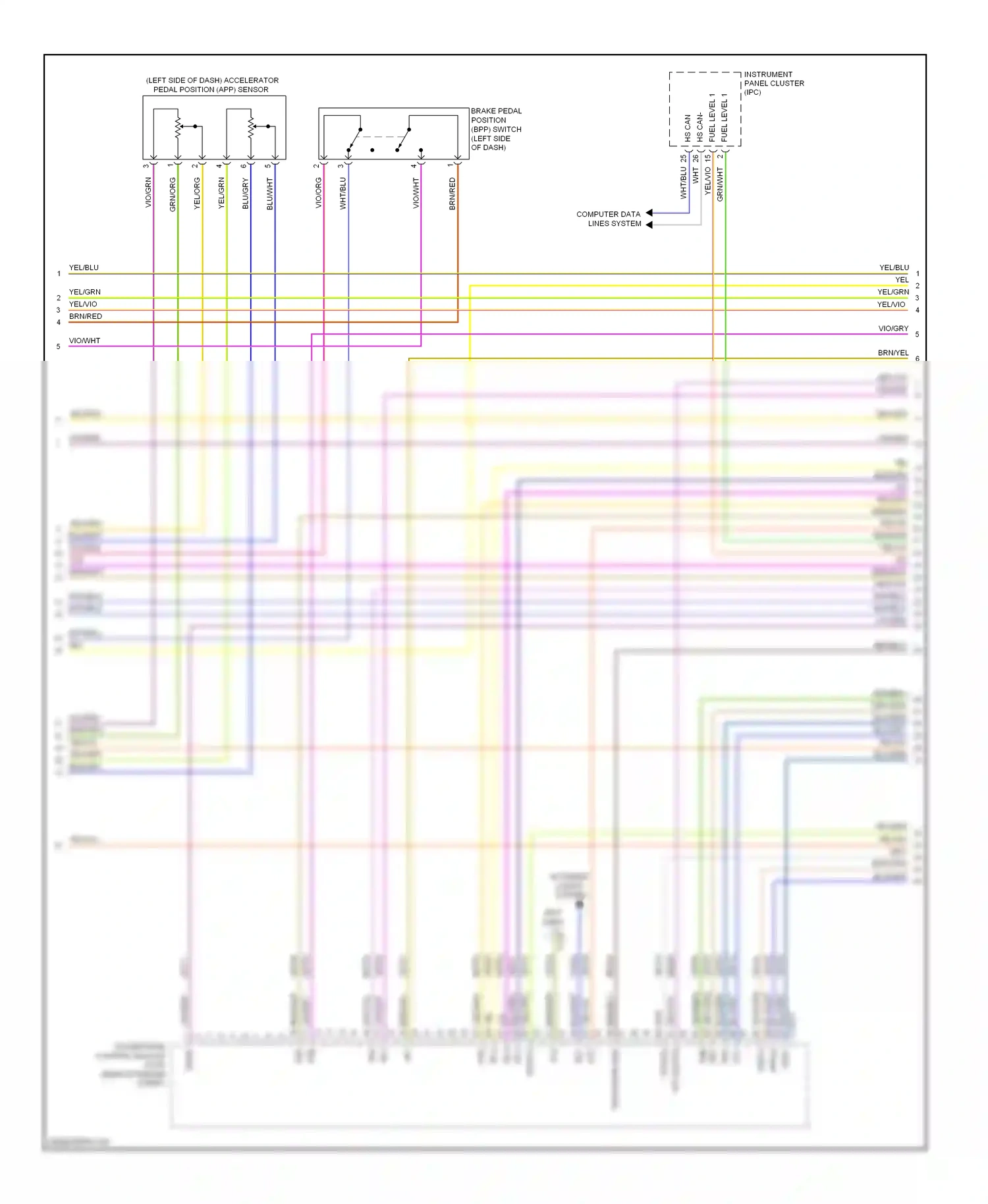 Lincoln MKT I (2009-2012) computer data lines system wiring diagram  (18 of 53)