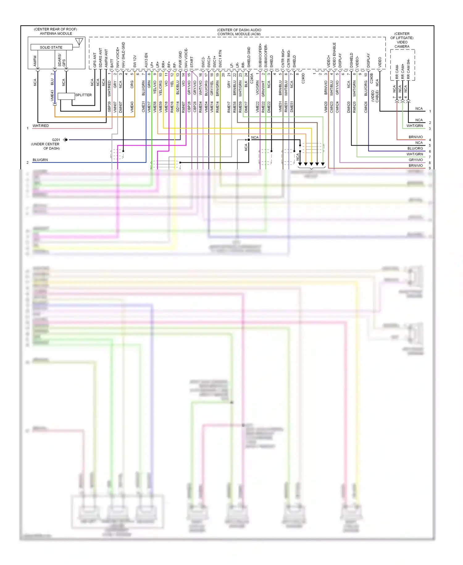 Lincoln MKT I (2009-2012) solid state wiring diagram  (6 of 10)