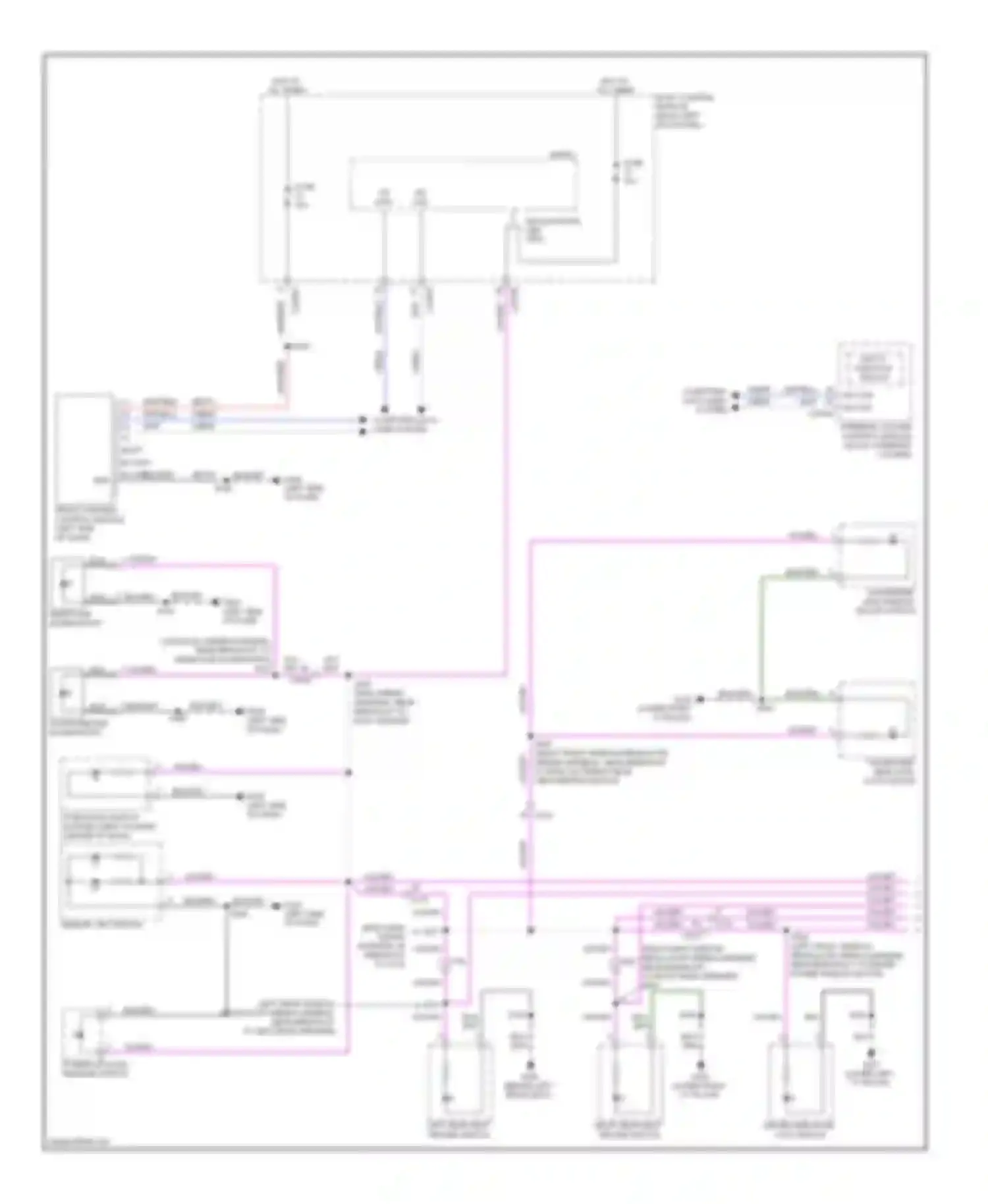 MKX Lincoln I facelift (2010-2015): Instrument illumination circuit (1 of 2)