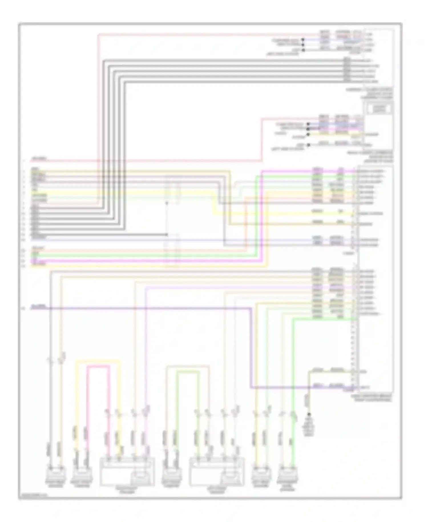 MKX Lincoln I facelift (2010-2015): Navigation circuit, with premium (2 of 2)