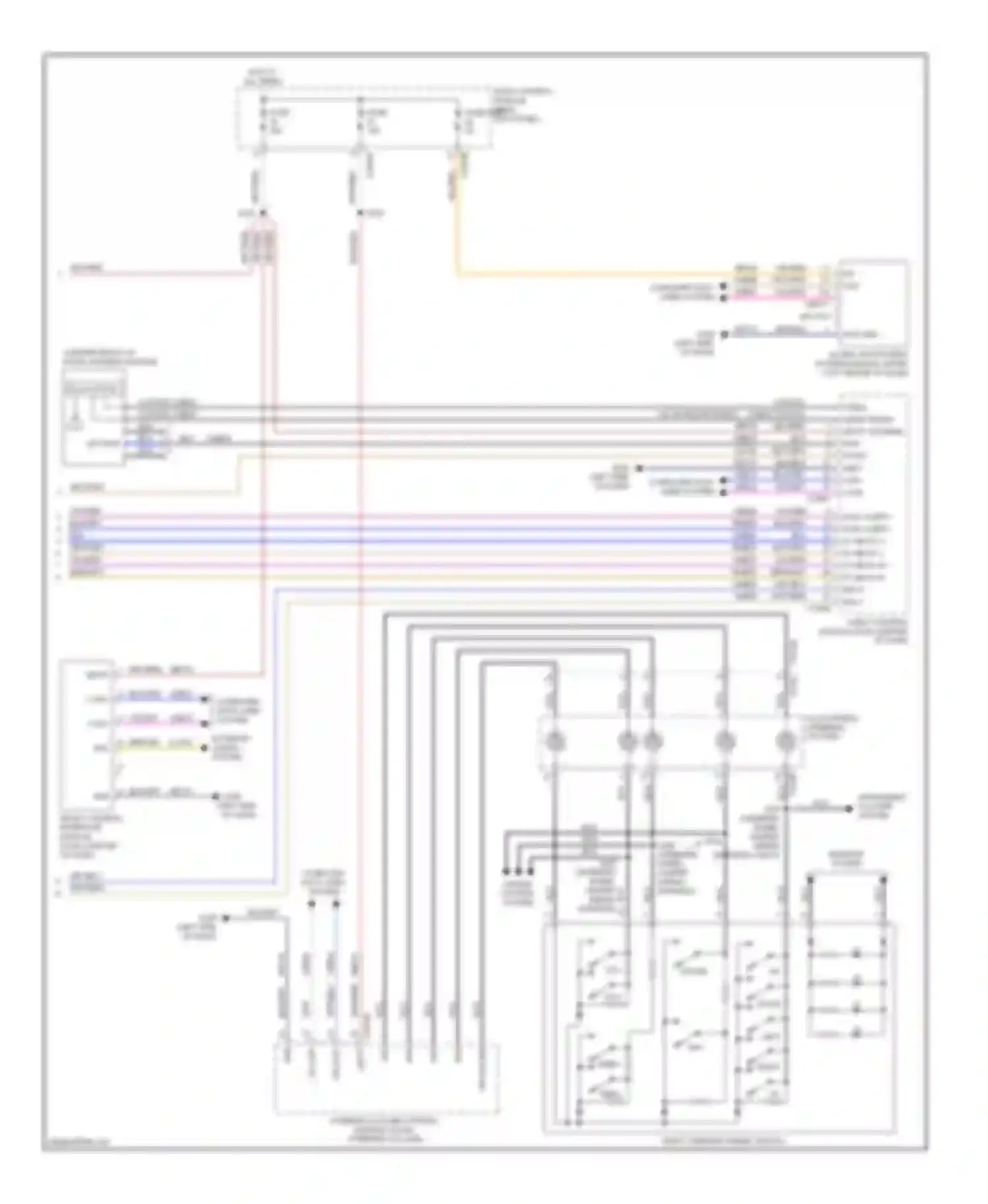 Wiring diagram ant pwr for Lincoln MKX I facelift (2010-2015) (1 of 1)