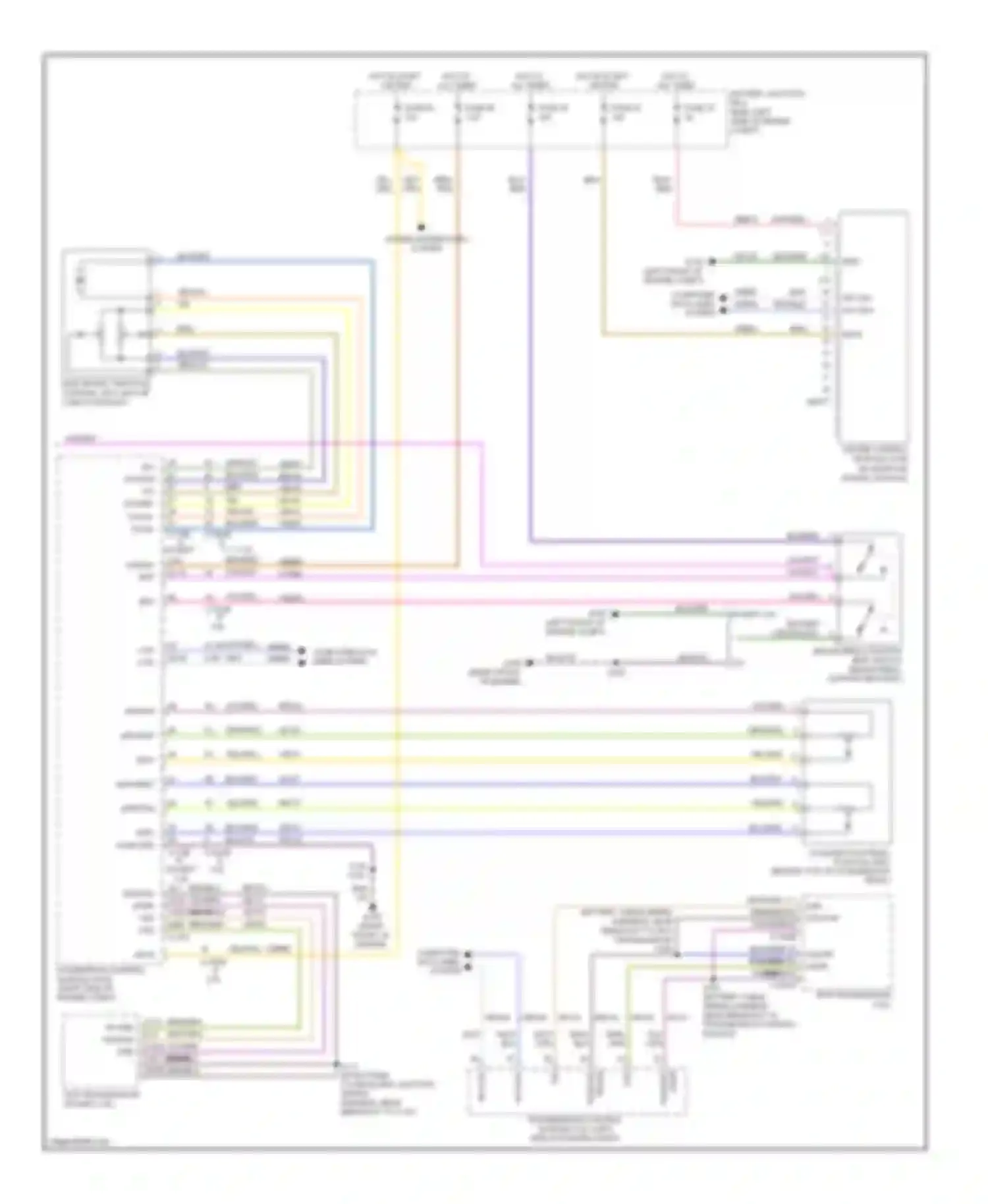 Wiring diagram blu/grn for Lincoln MKX I facelift (2010-2015) (2 of 33)