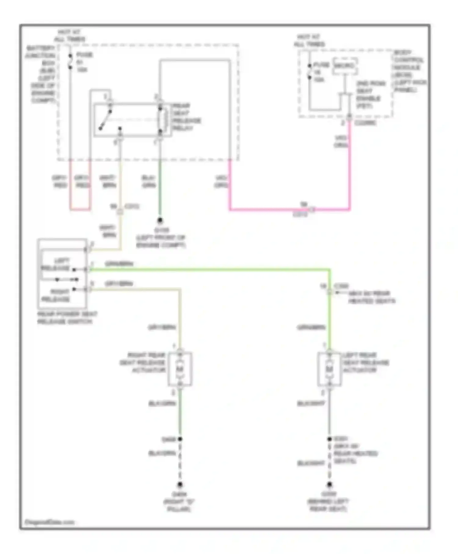 Wiring diagram brn for Lincoln MKX I facelift (2010-2015) (47 of 57)