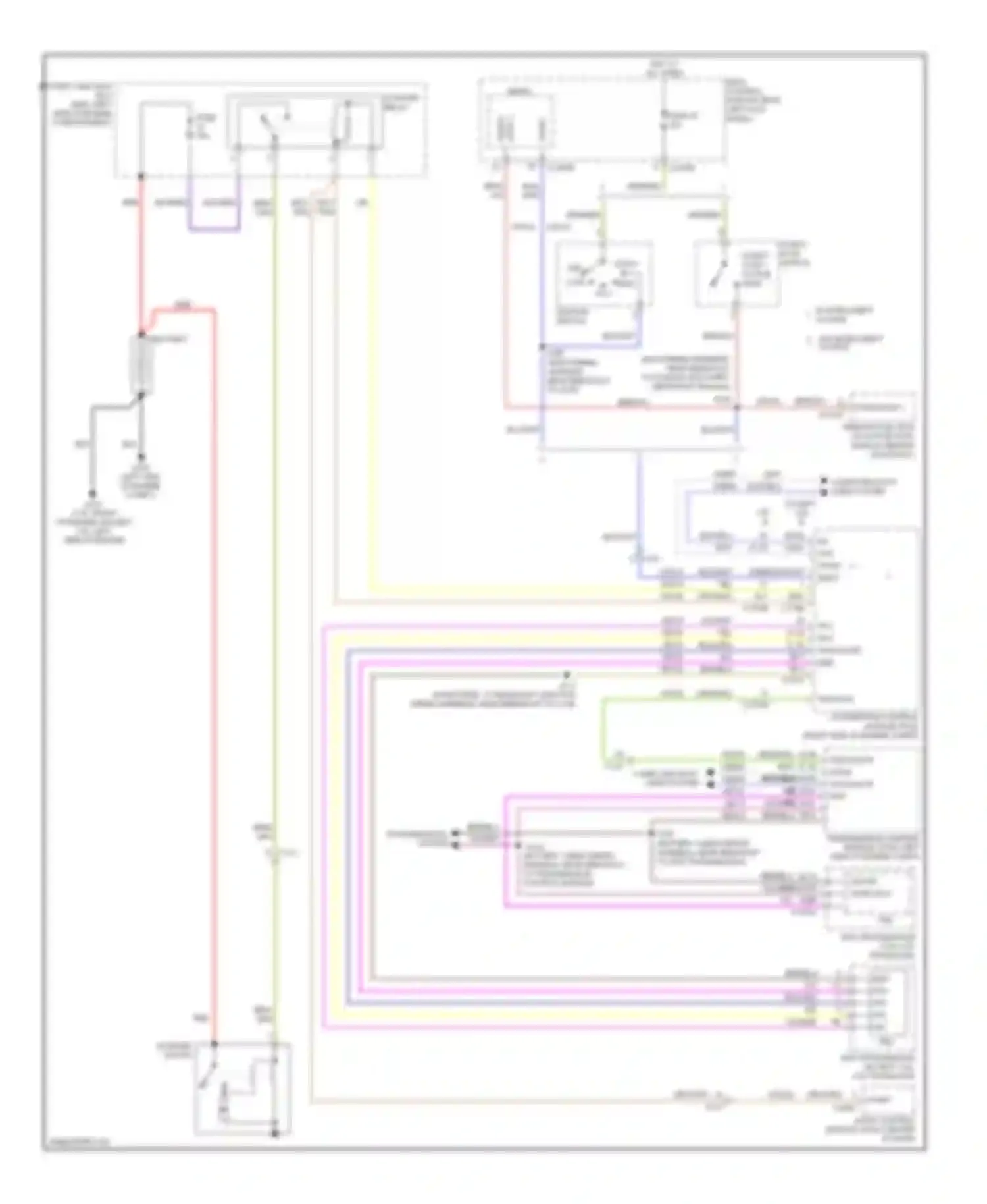 Wiring diagram computer data lines system for Lincoln MKX I facelift (2010-2015) (57 of 61)