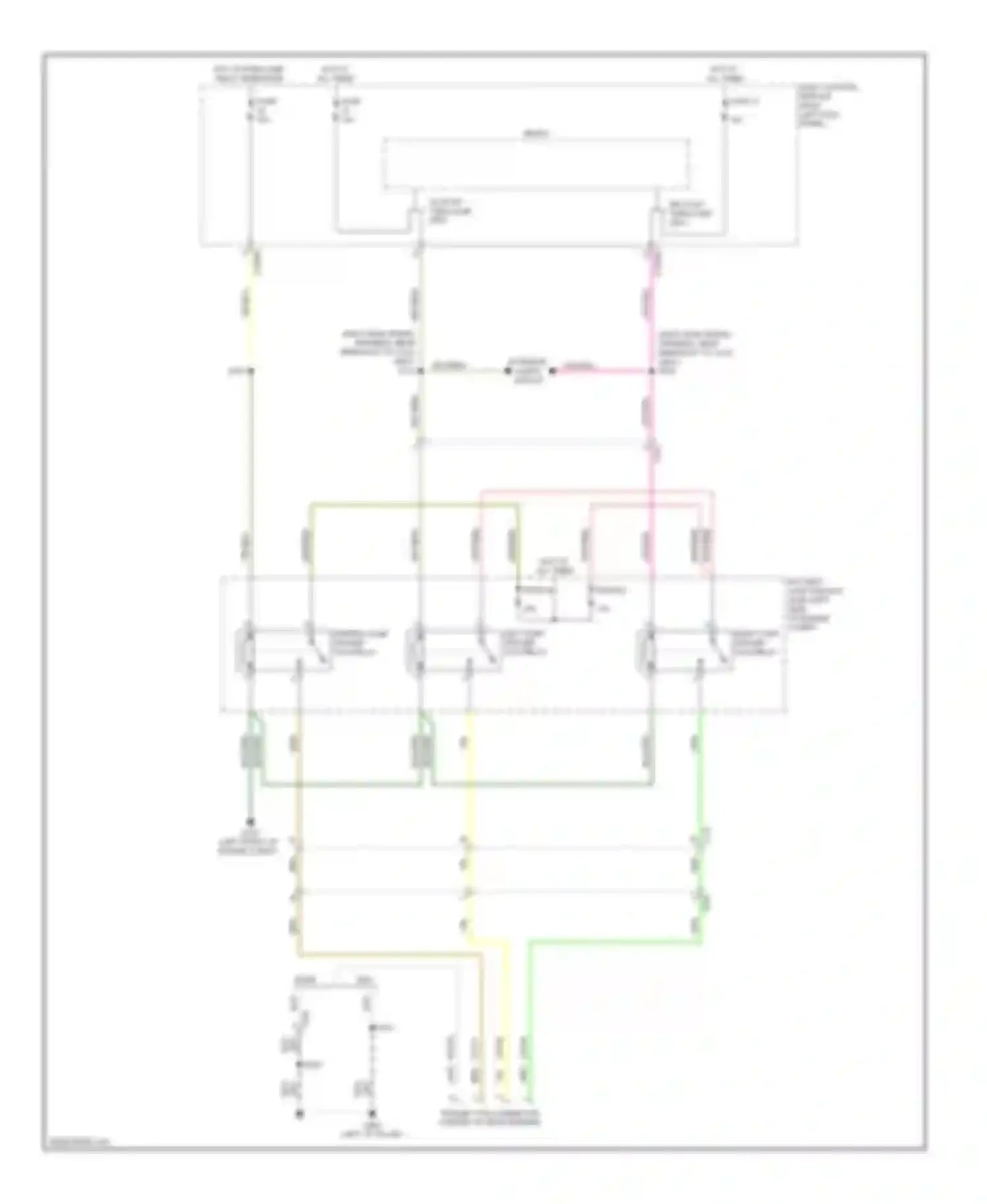 Wiring diagram fuse 13 for Lincoln MKX I facelift (2010-2015) (2 of 2)