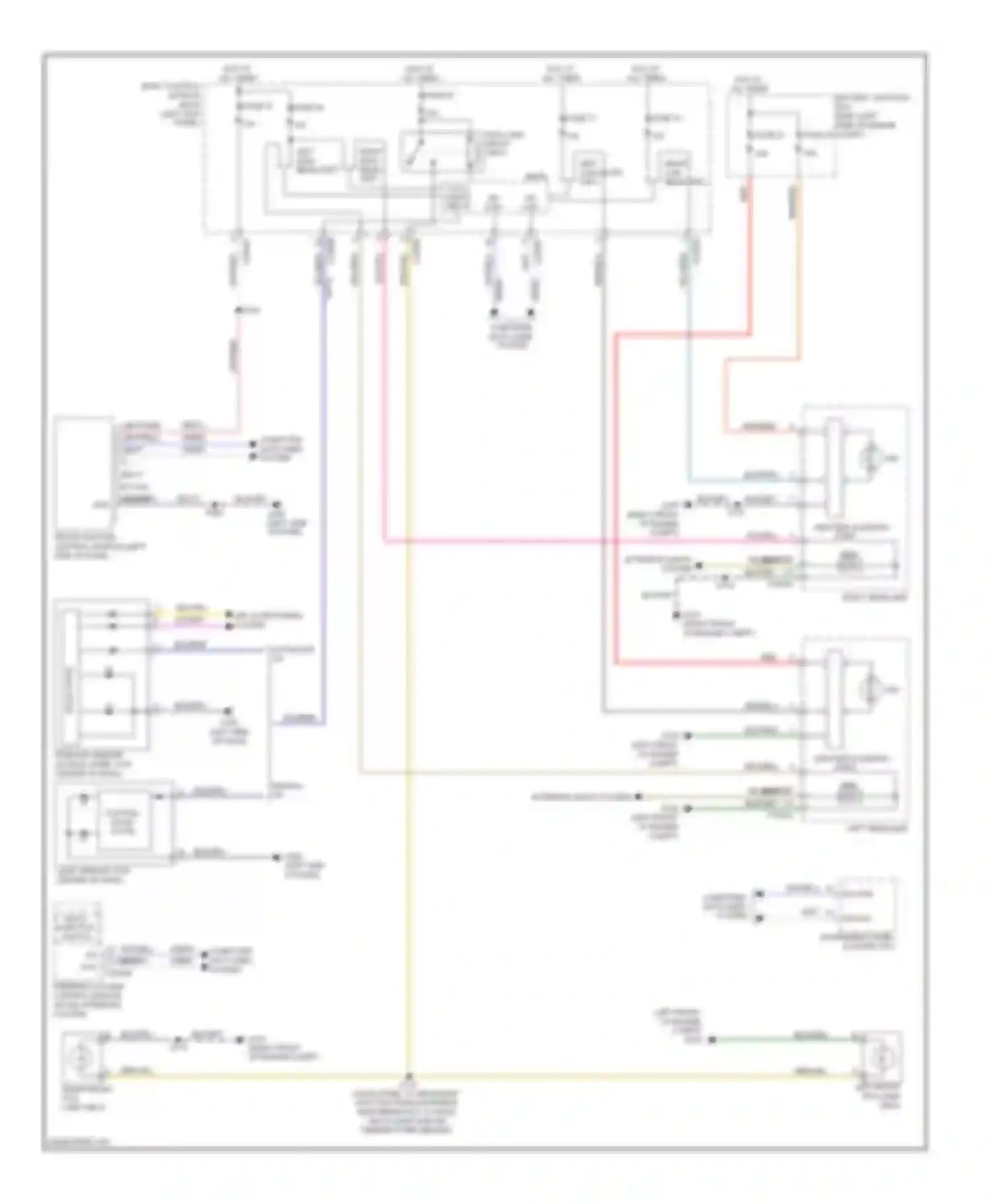Wiring diagram fuse 23 for Lincoln MKX I facelift (2010-2015) (3 of 9)