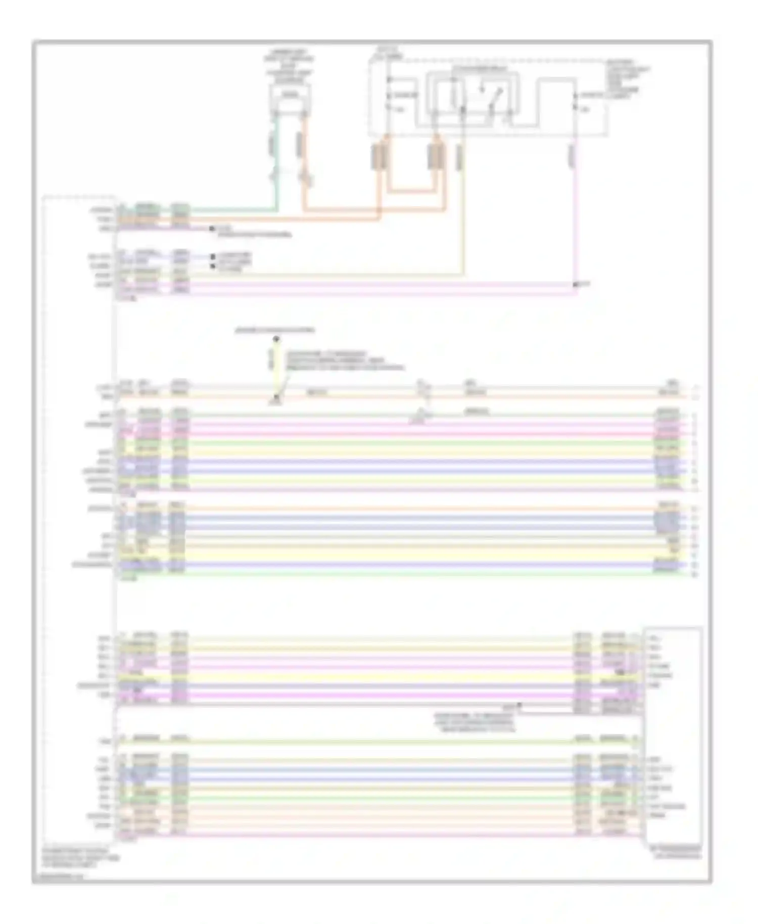 Wiring diagram fuse 69 for Lincoln MKX I facelift (2010-2015) (1 of 1)
