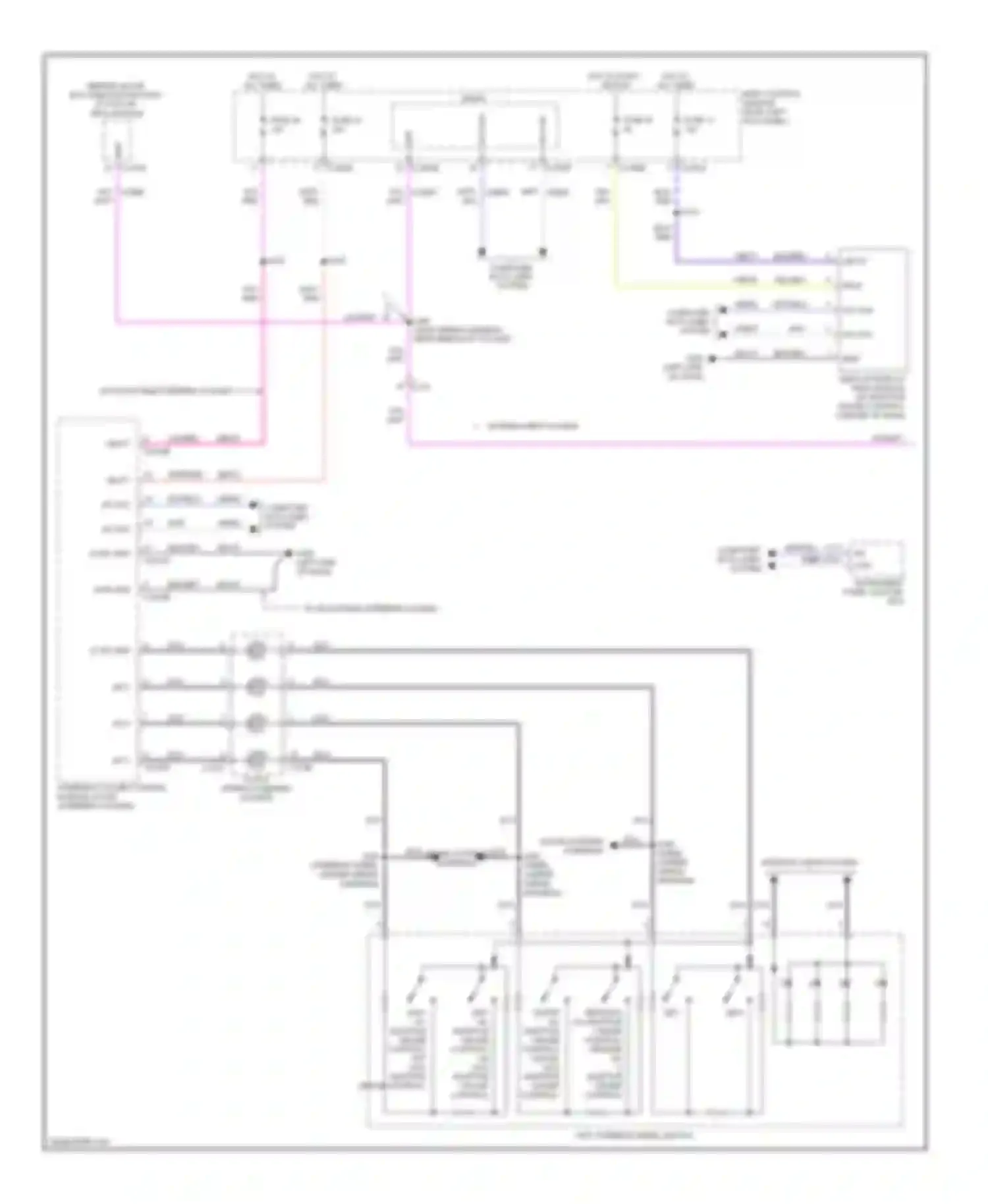 Wiring diagram isp-r for Lincoln MKX I facelift (2010-2015) (2 of 4)