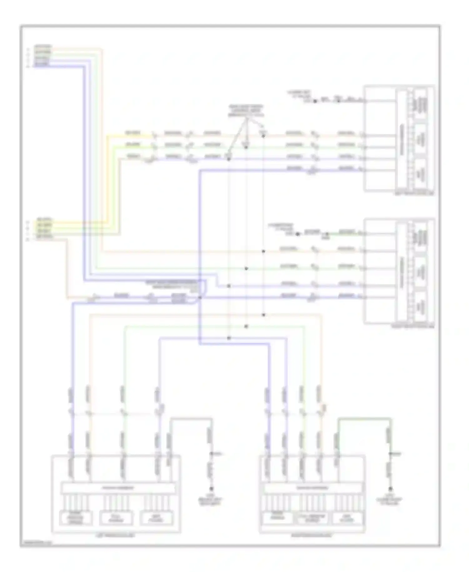 Wiring diagram led green for Lincoln MKX I facelift (2010-2015) (1 of 1)