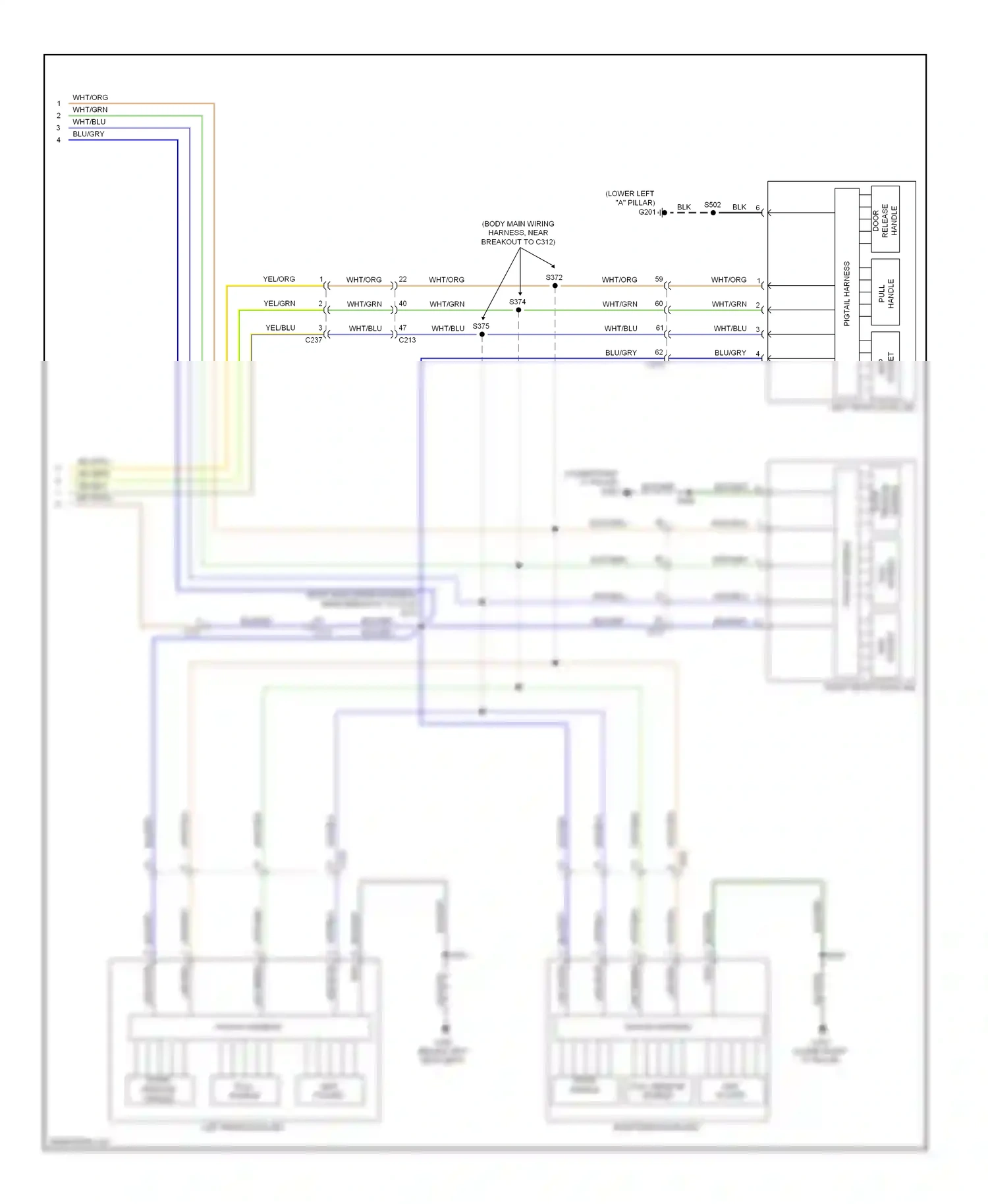 Lincoln MKX I facelift (2010-2015) pull wiring diagram  (1 of 1)