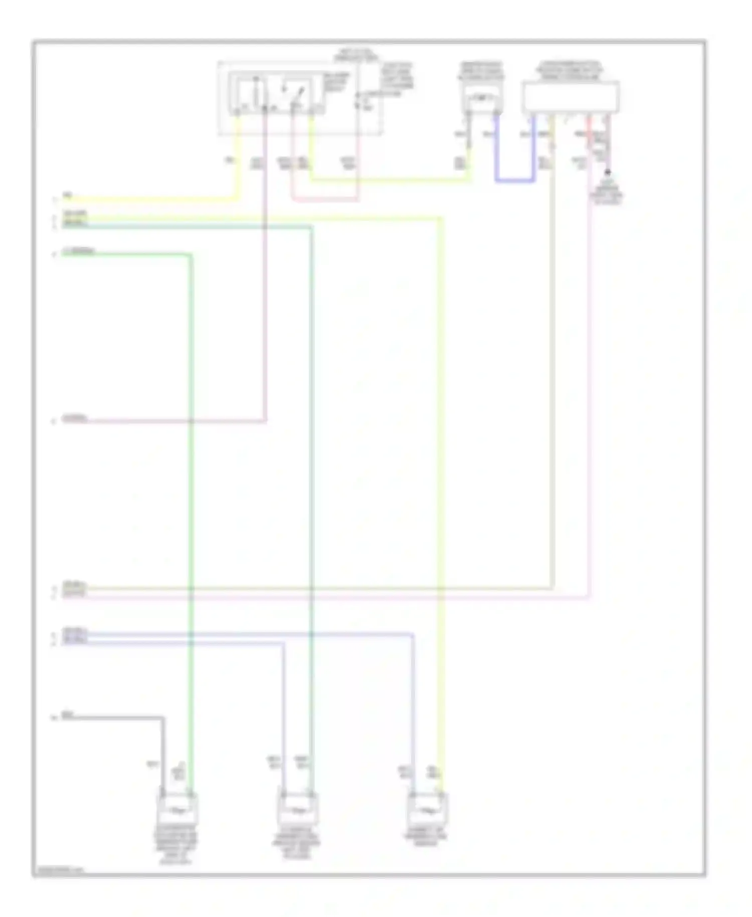 MKX Lincoln I (2006-2010): Automatic a/c circuit (2 of 3)