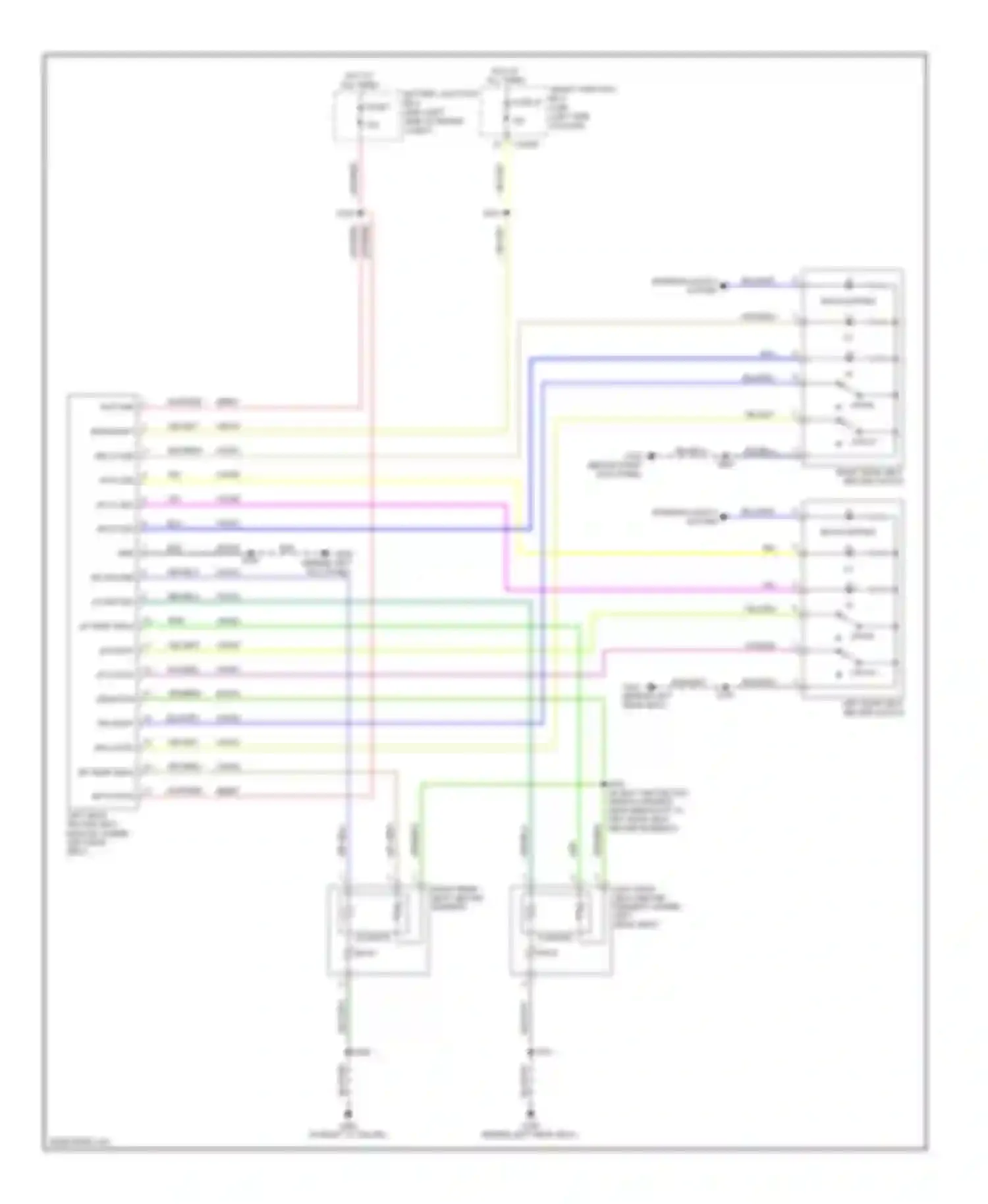 Wiring diagram blu/wht for Lincoln MKX I (2006-2010) (23 of 35)
