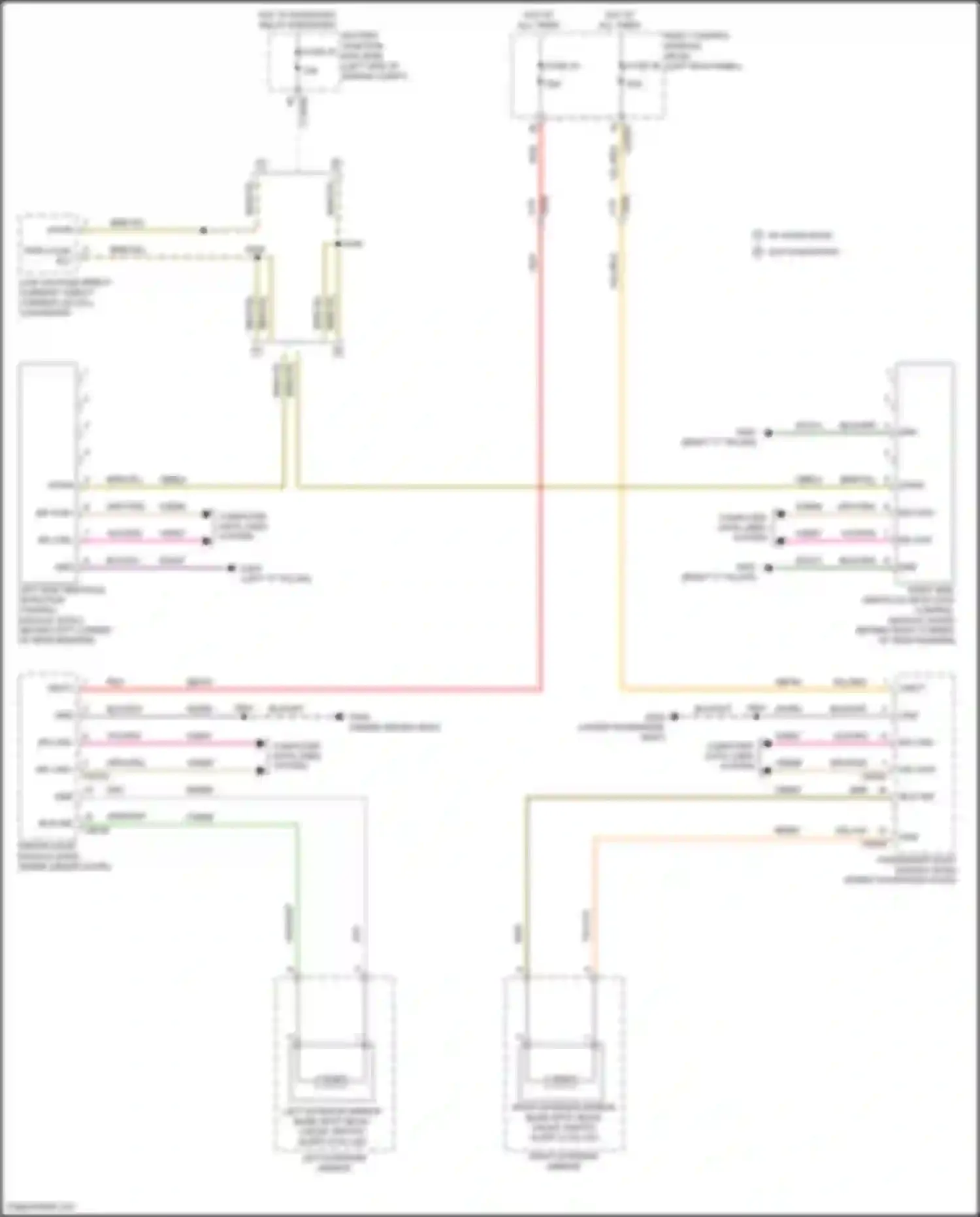 MKX Lincoln II (2015-2018): Blind spot information system circuit