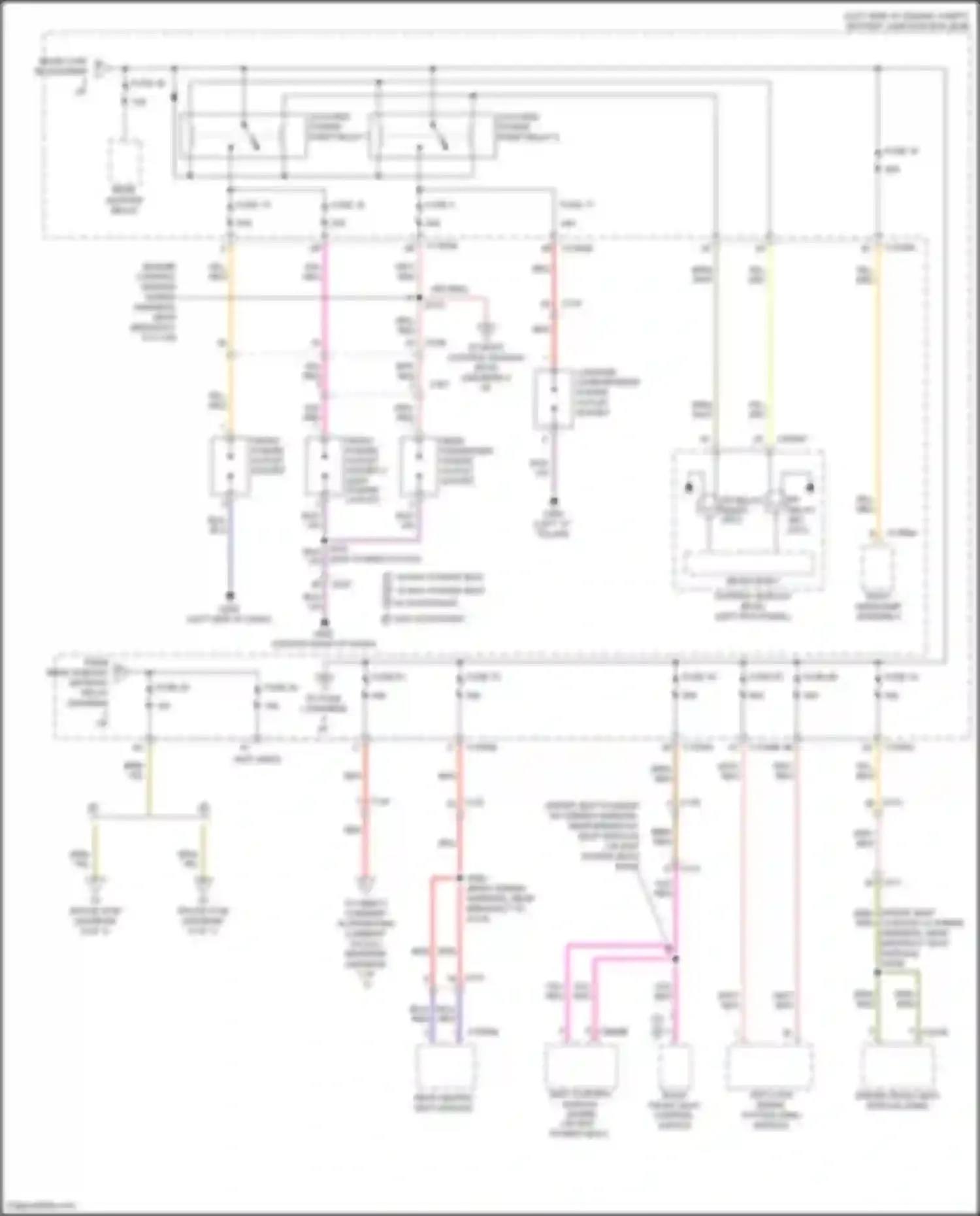 MKX Lincoln II (2015-2018): Power distribution circuit (3 of 7)