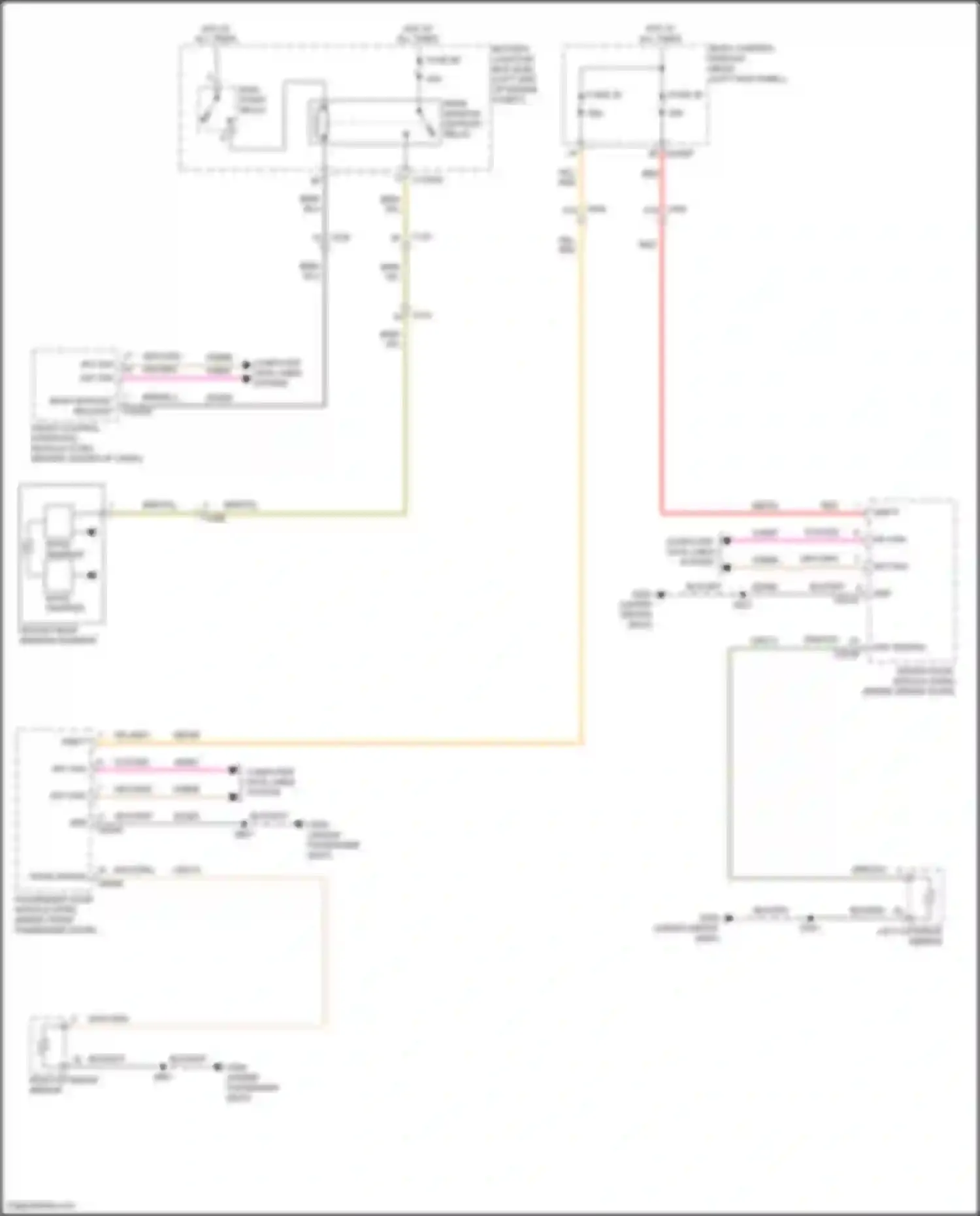 Wiring diagram blk/wht for Lincoln MKX II (2015-2018) (12 of 20)