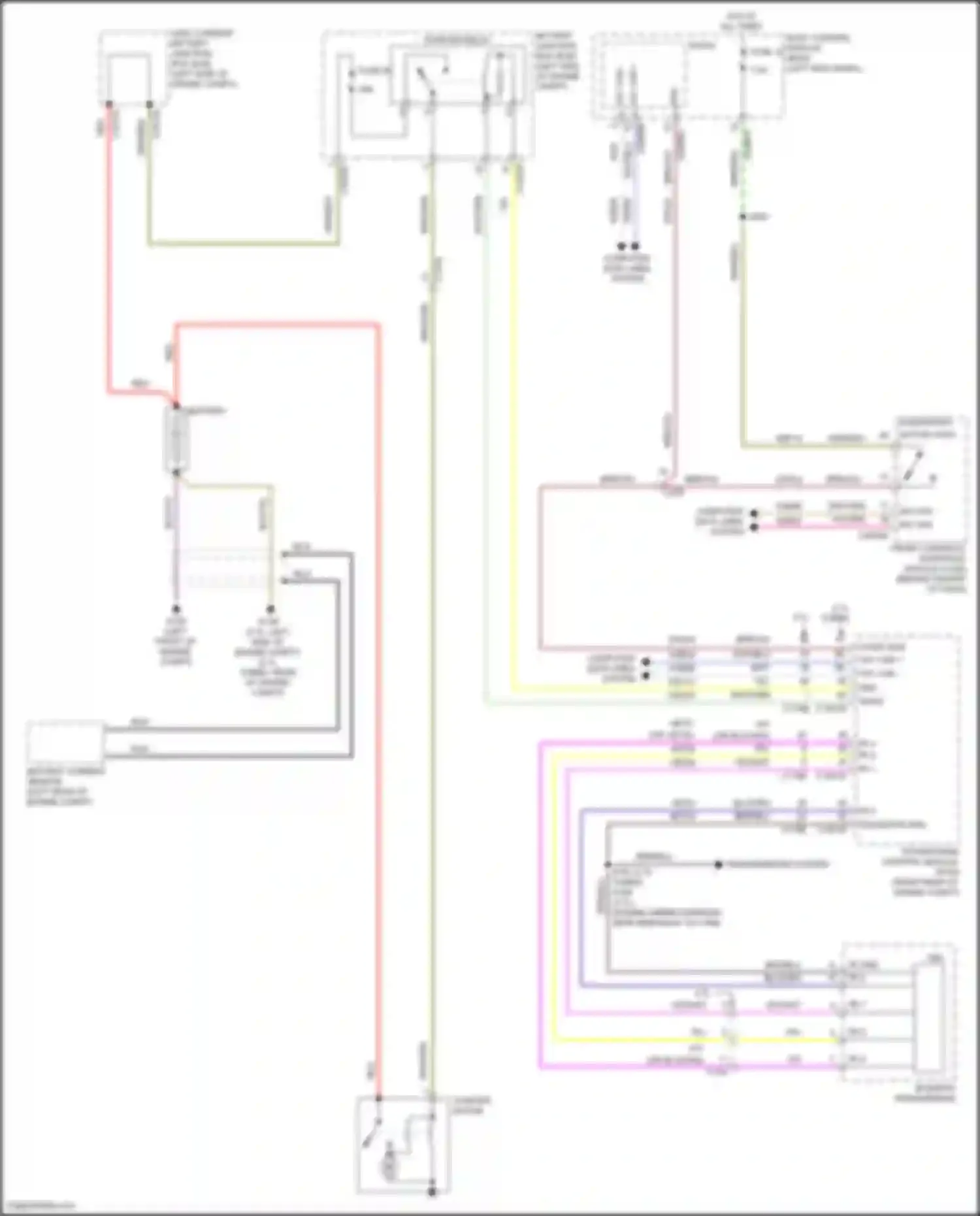 Wiring diagram blk/yel for Lincoln MKX II (2015-2018) (5 of 10)