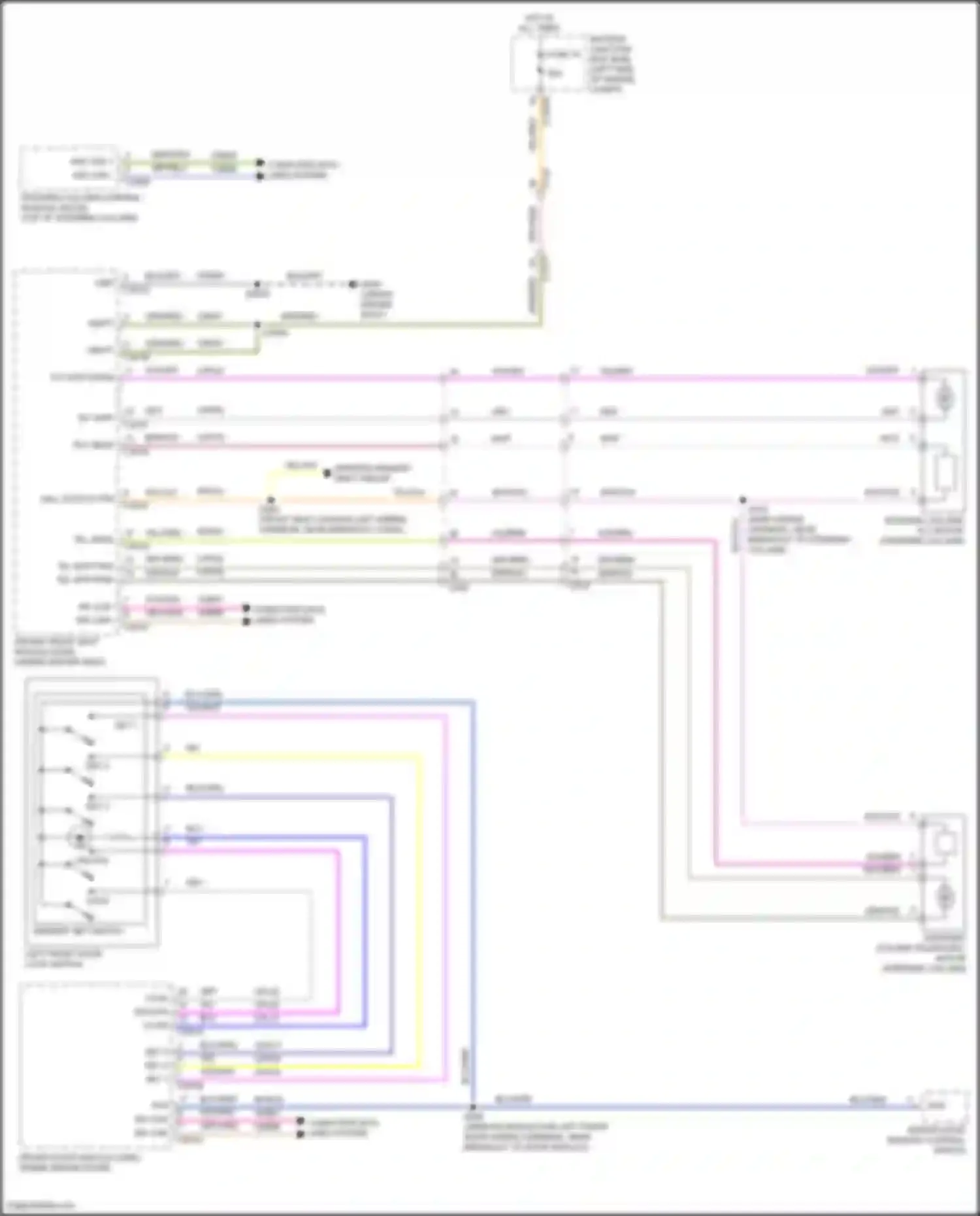 Wiring diagram blu/grn for Lincoln MKX II (2015-2018) (40 of 49)
