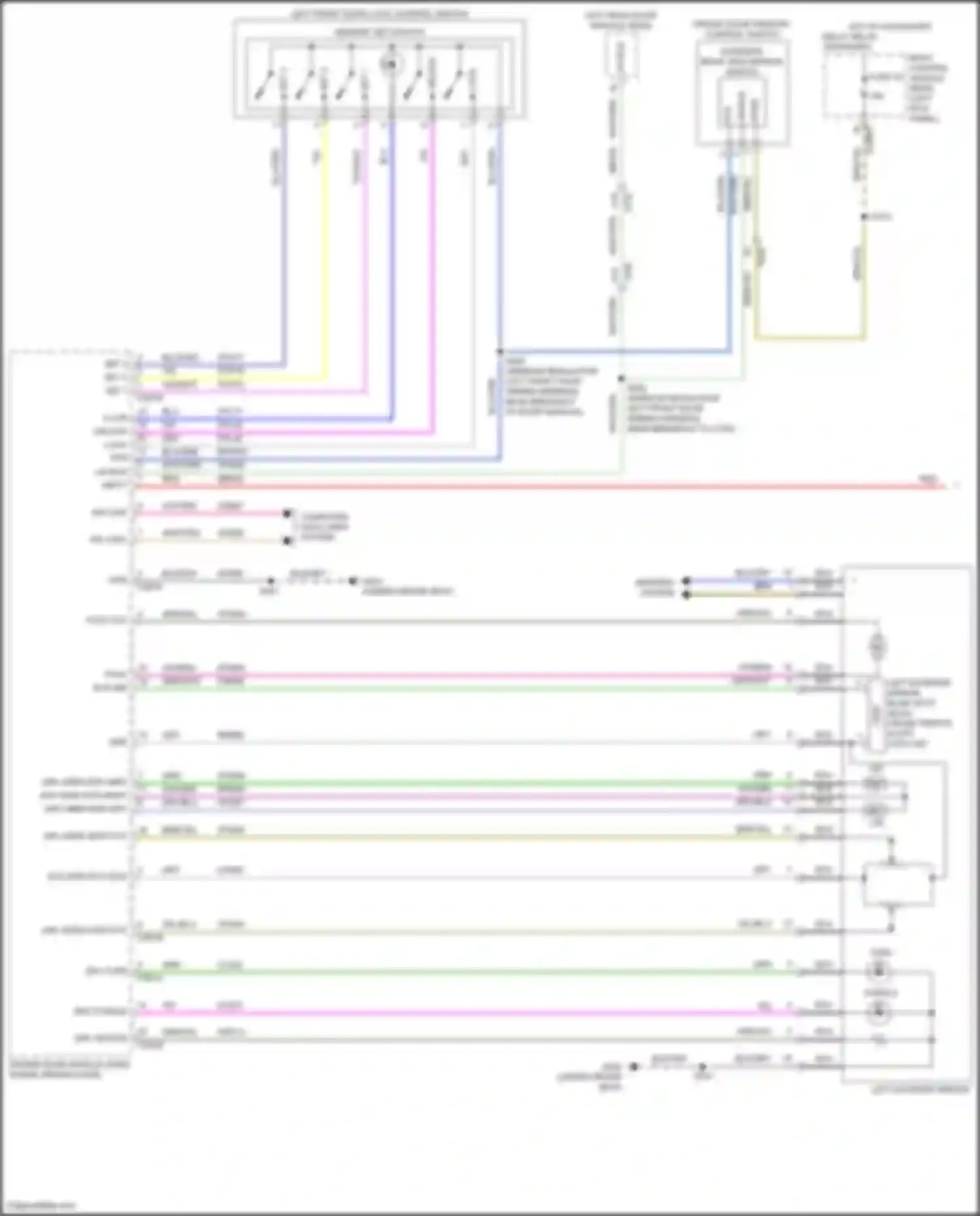 Wiring diagram blu/org for Lincoln MKX II (2015-2018) (26 of 59)