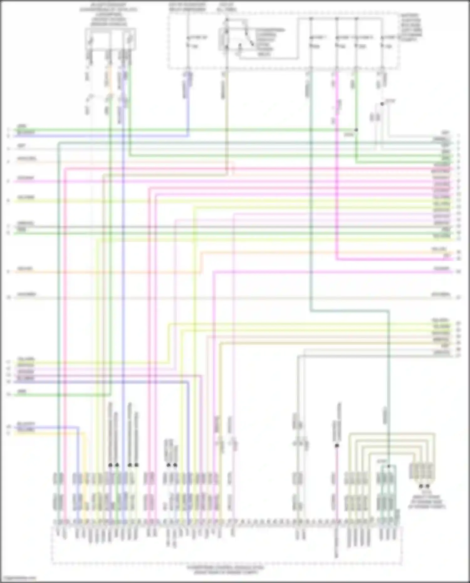 Wiring diagram data lines for Lincoln MKX II (2015-2018) (1 of 1)