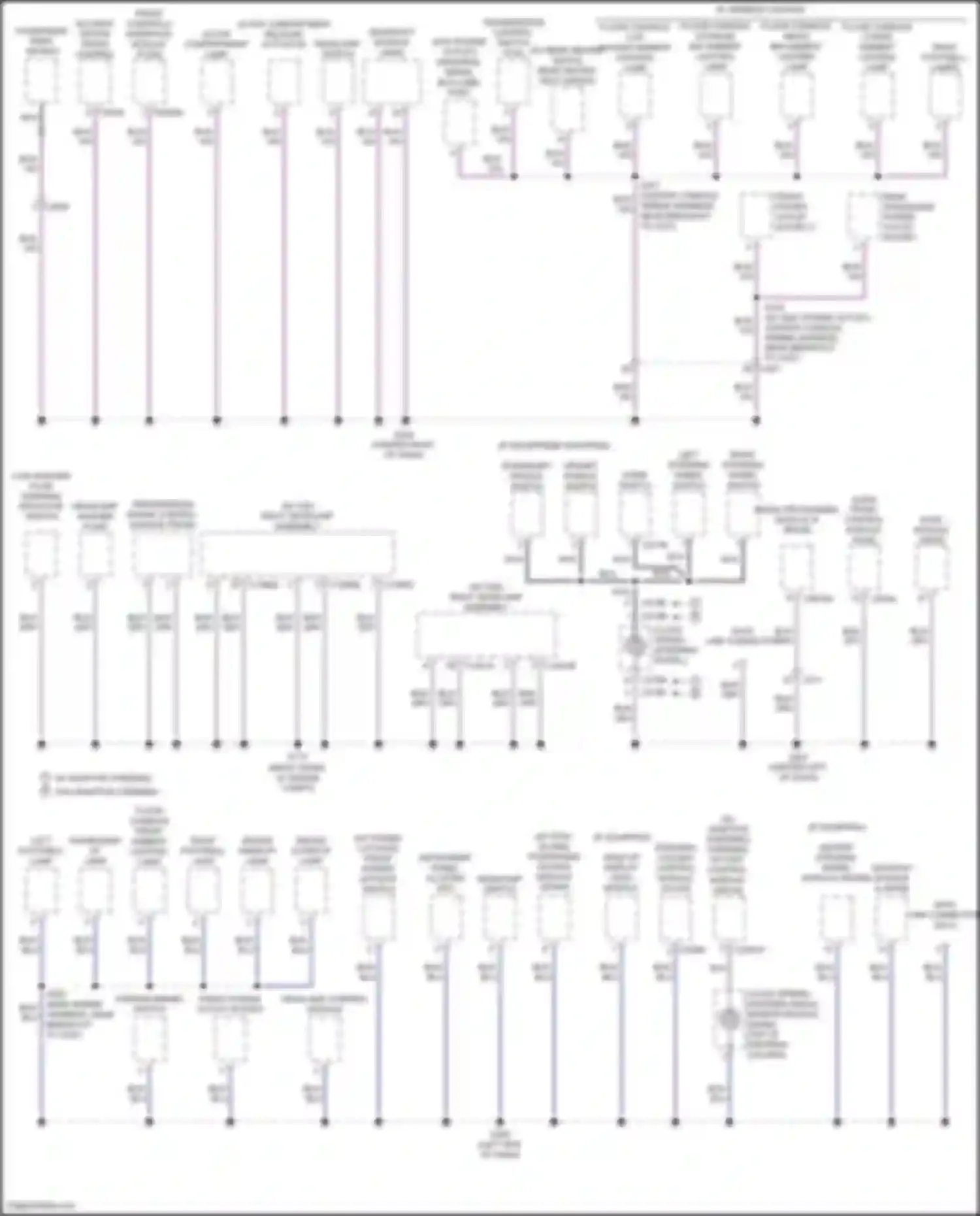 Wiring diagram front power outlet socket for Lincoln MKX II (2015-2018) (1 of 2)