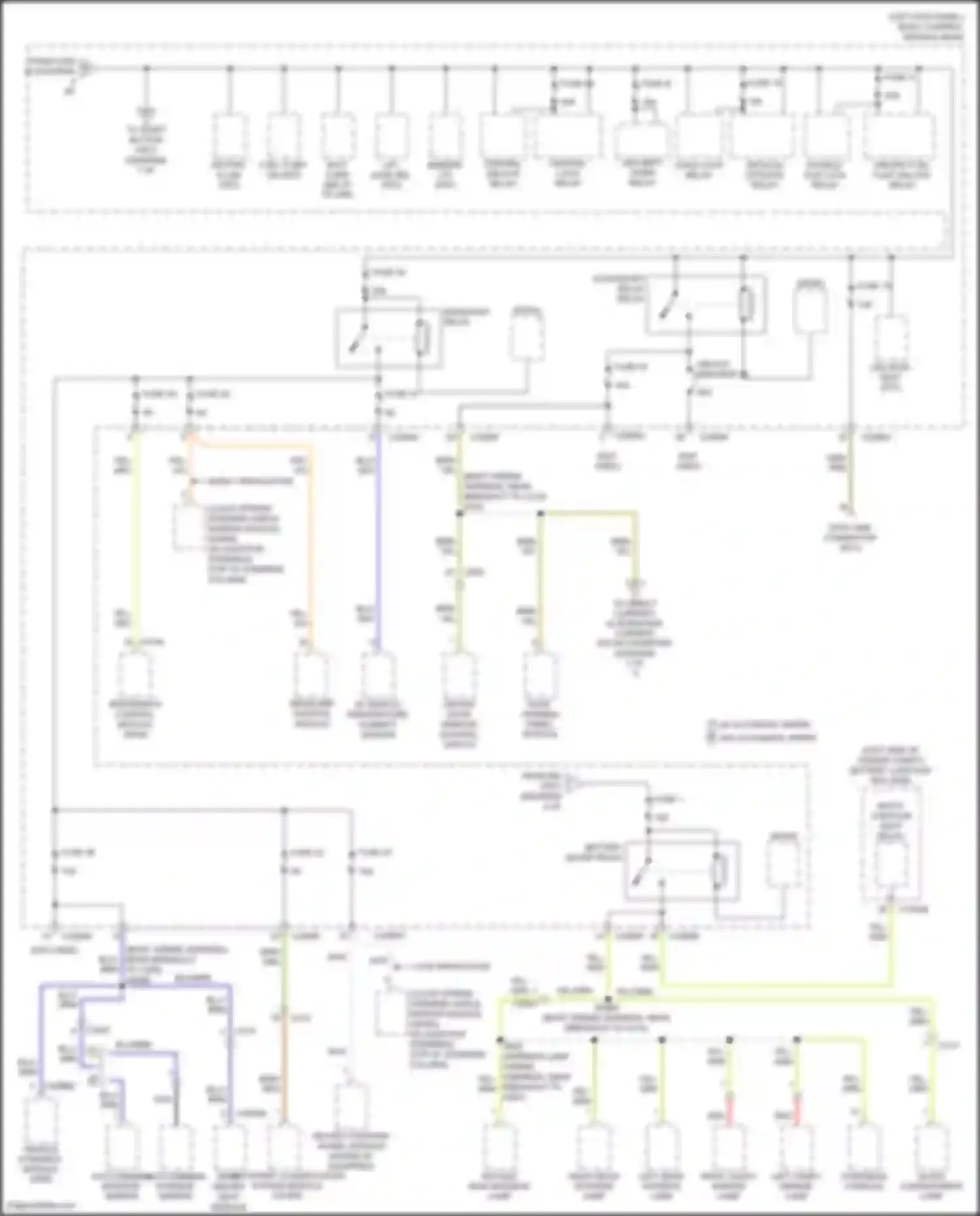 Wiring diagram fuse 20 for Lincoln MKX II (2015-2018) (9 of 9)