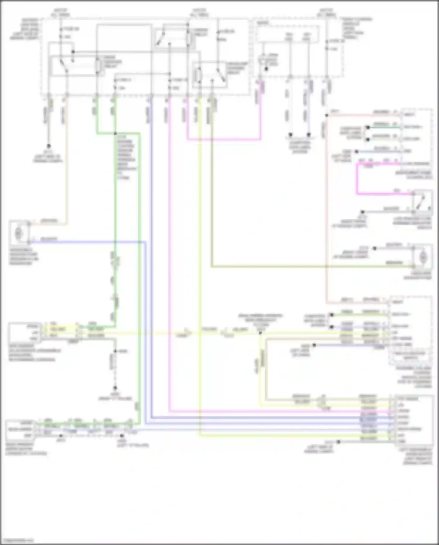 Wiring diagram fuse 28 for Lincoln MKX II (2015-2018) (8 of 8)