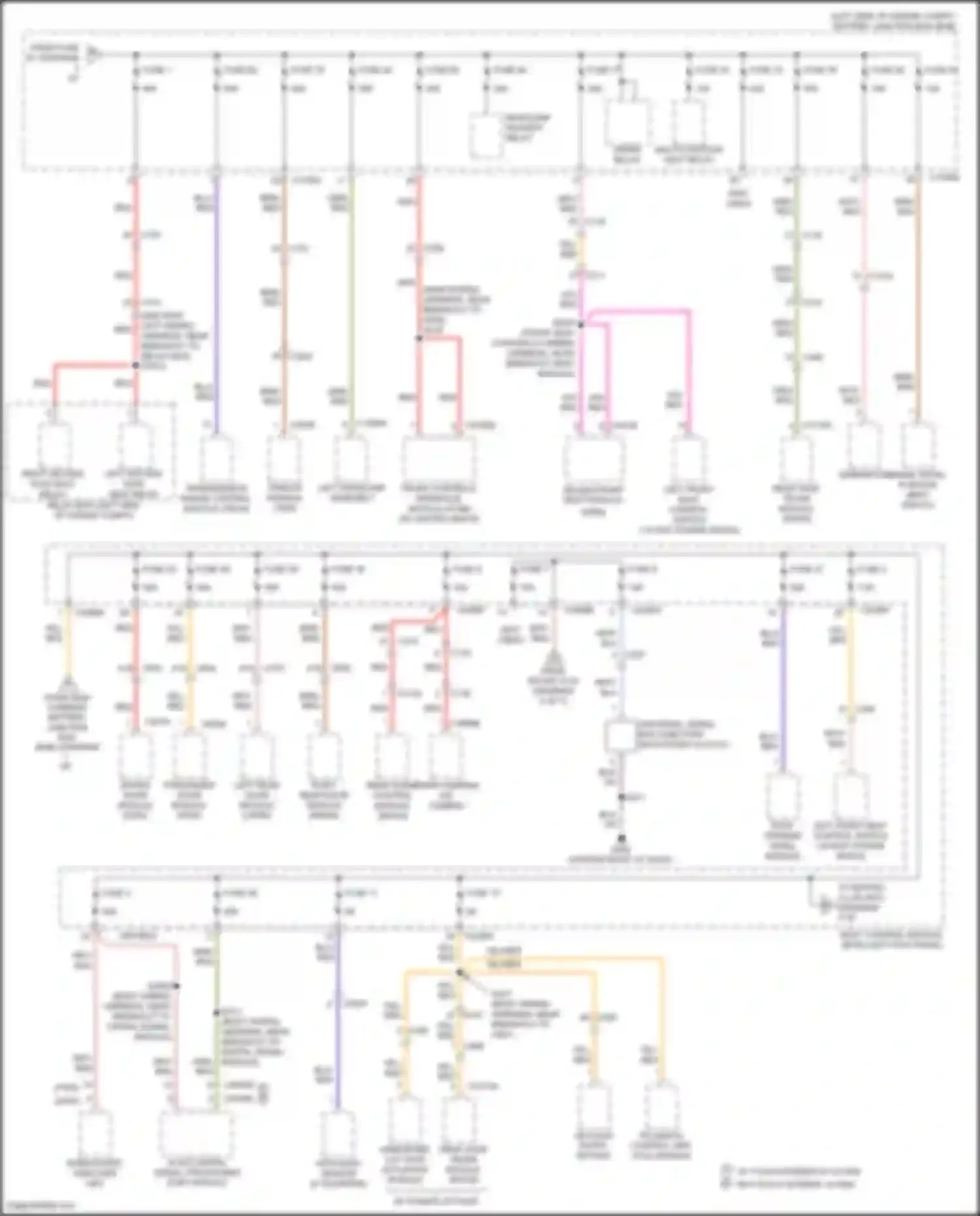 Wiring diagram fuse 54 for Lincoln MKX II (2015-2018) (5 of 8)
